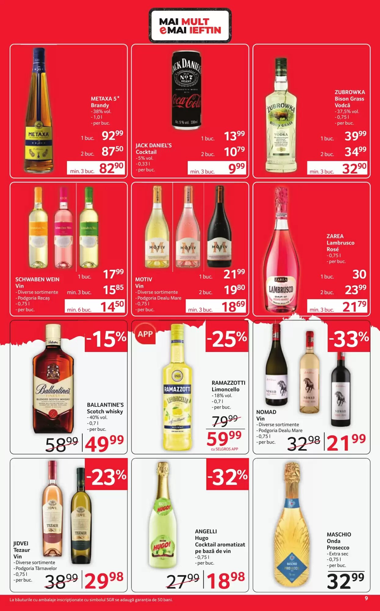Catalogul cu oferte Selgros valabil de la 07.08.2026 - Pagina 9.