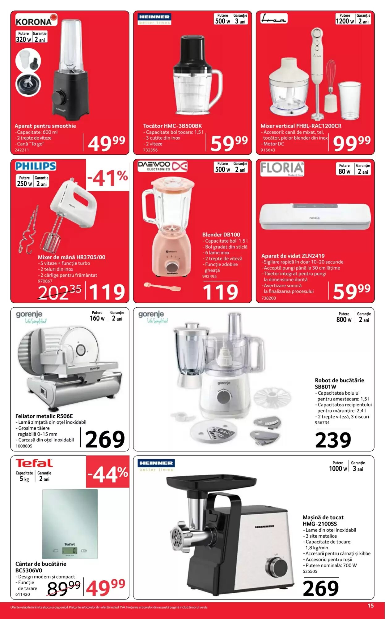 Catalogul cu oferte Selgros valabil de la 07.08.2026 - Pagina 15.