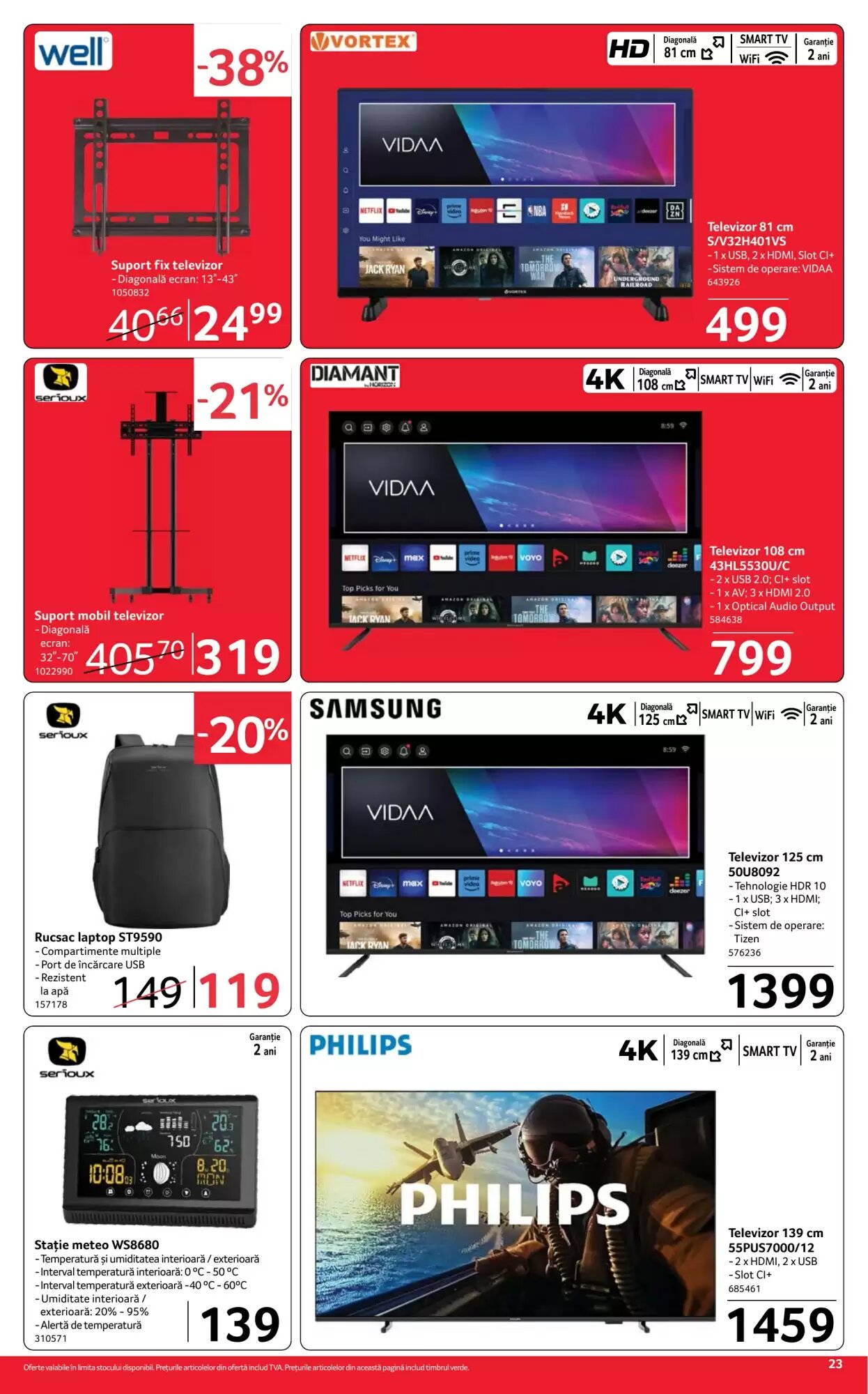 Catalogul cu oferte Selgros valabil de la 07.08.2026 - Pagina 23.