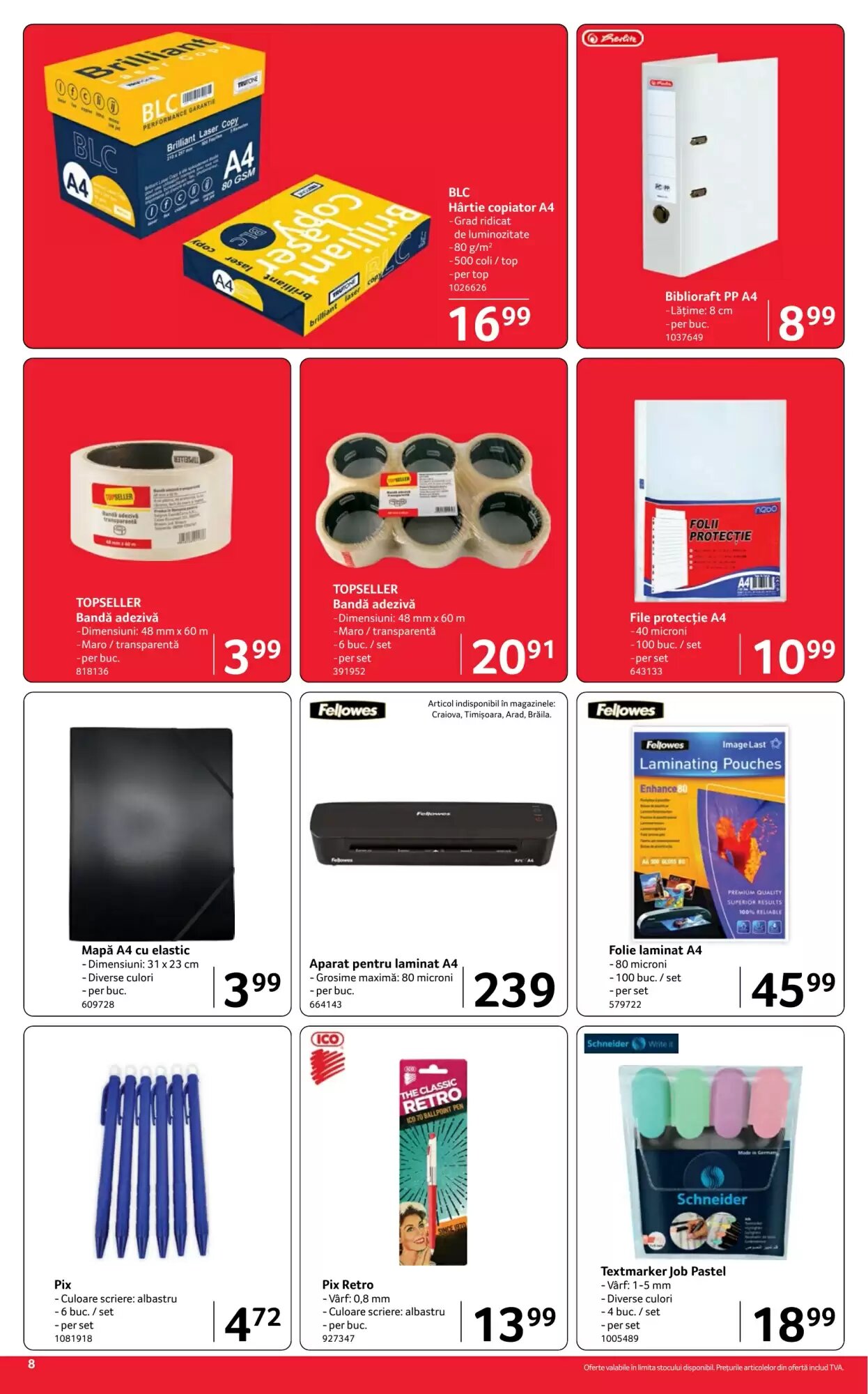 Catalogul cu oferte Selgros valabil de la 07.08.2026 - Pagina 8.