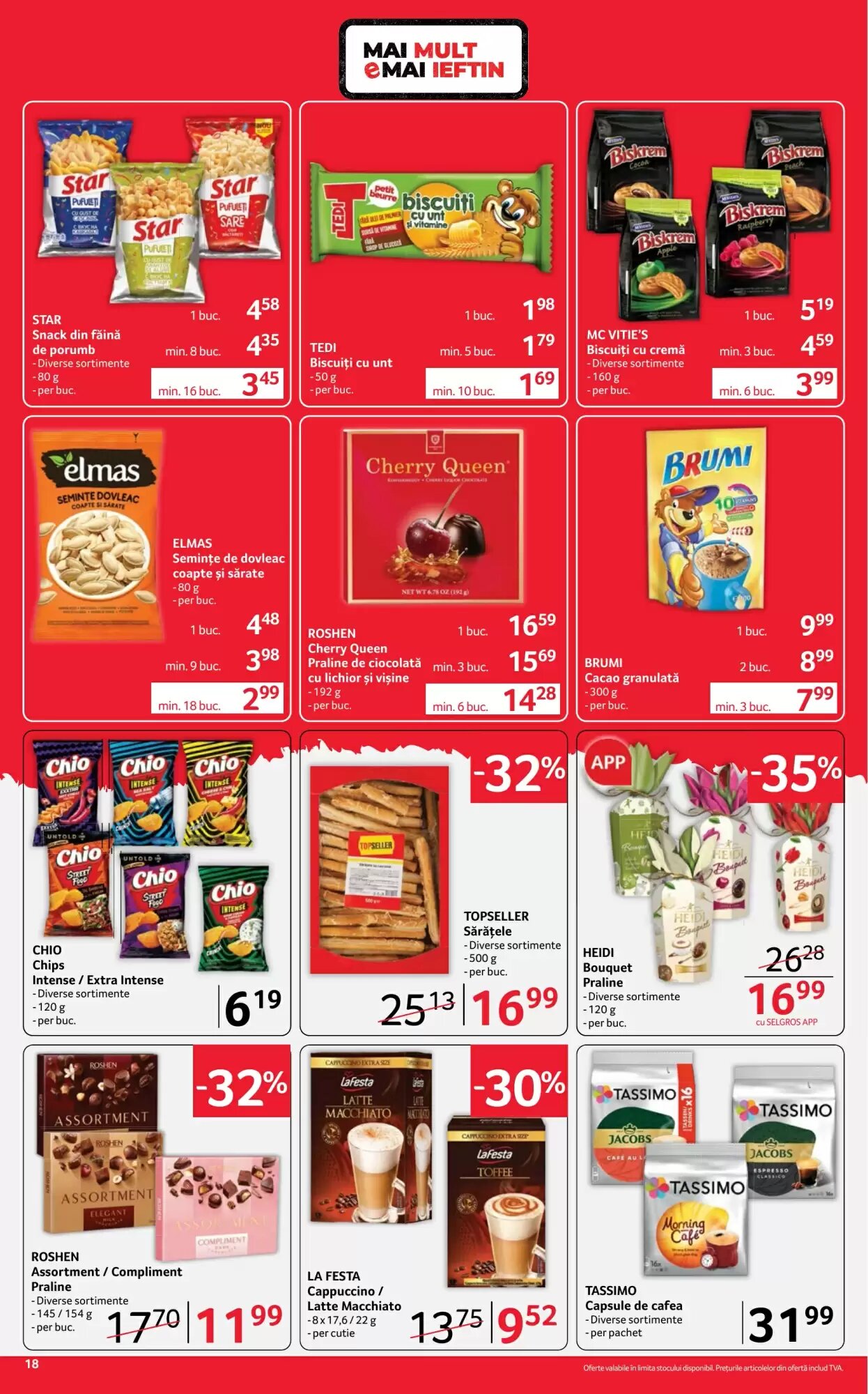 Catalogul cu oferte Selgros valabil de la 07.08.2026 - Pagina 18.
