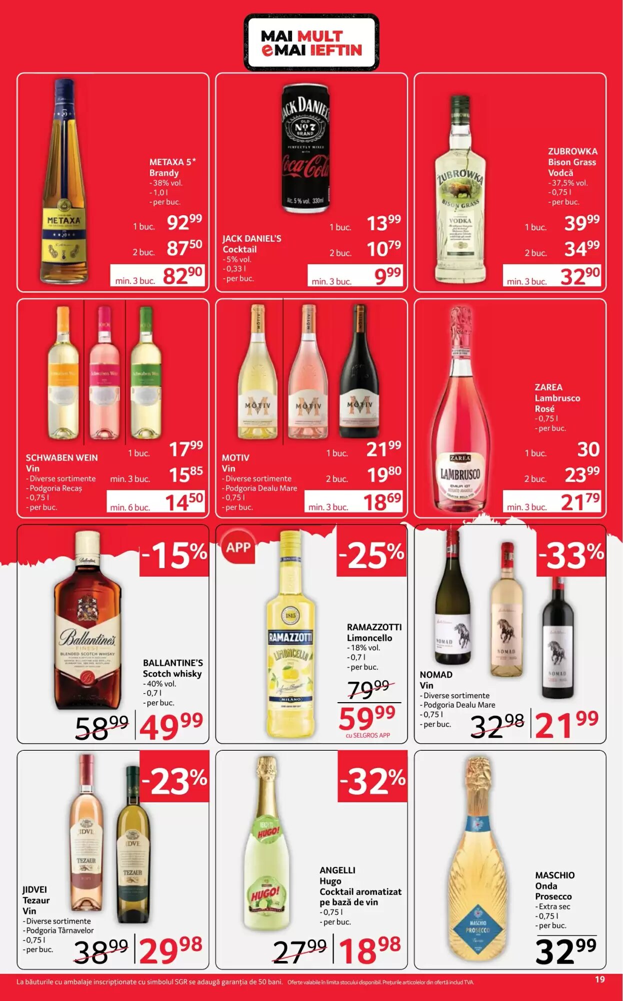 Catalogul cu oferte Selgros valabil de la 07.08.2026 - Pagina 19.