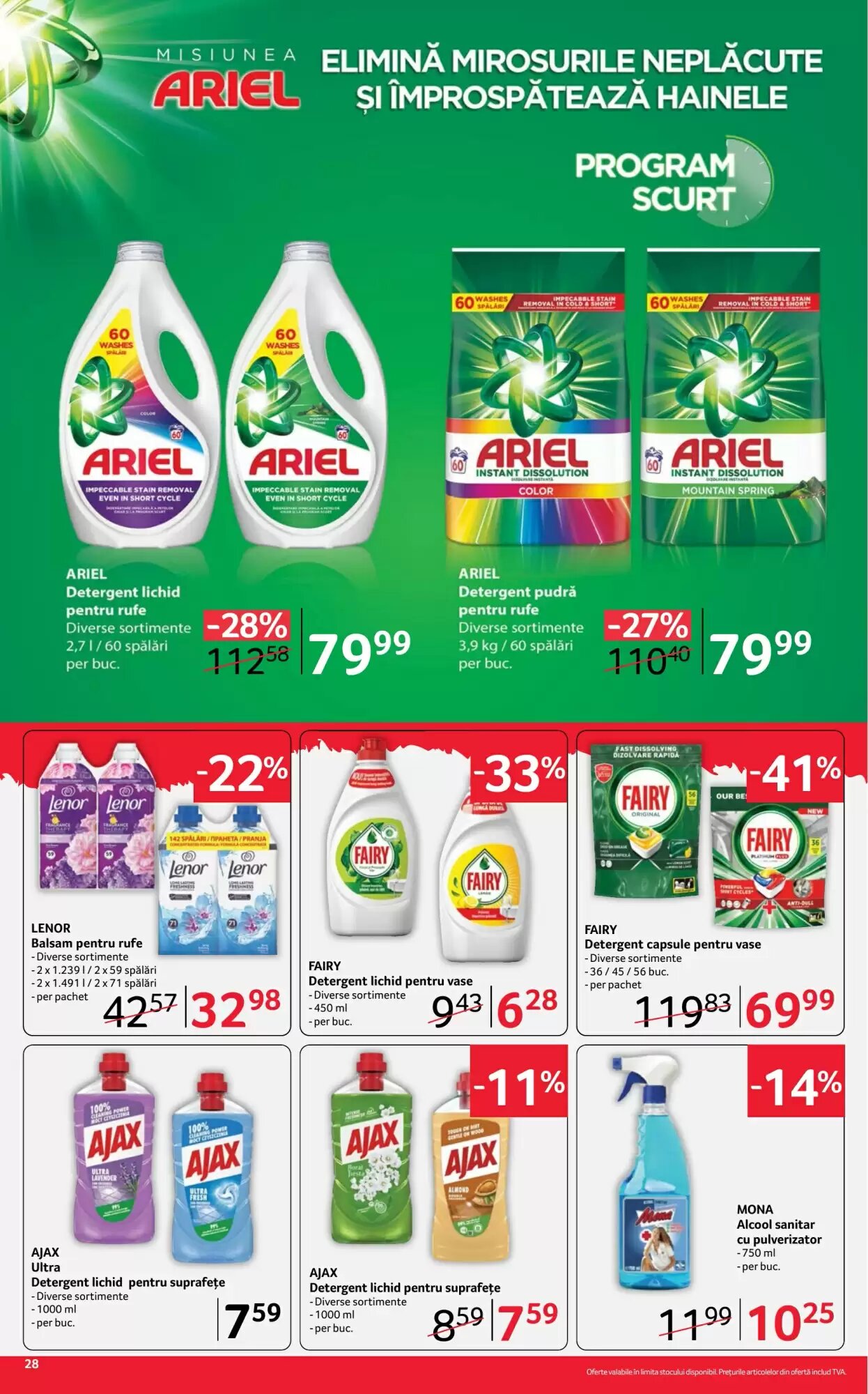 Catalogul cu oferte Selgros valabil de la 07.08.2026 - Pagina 28.