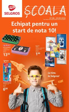 Catalogul cu oferte Selgros valabil de la 07.08.2026