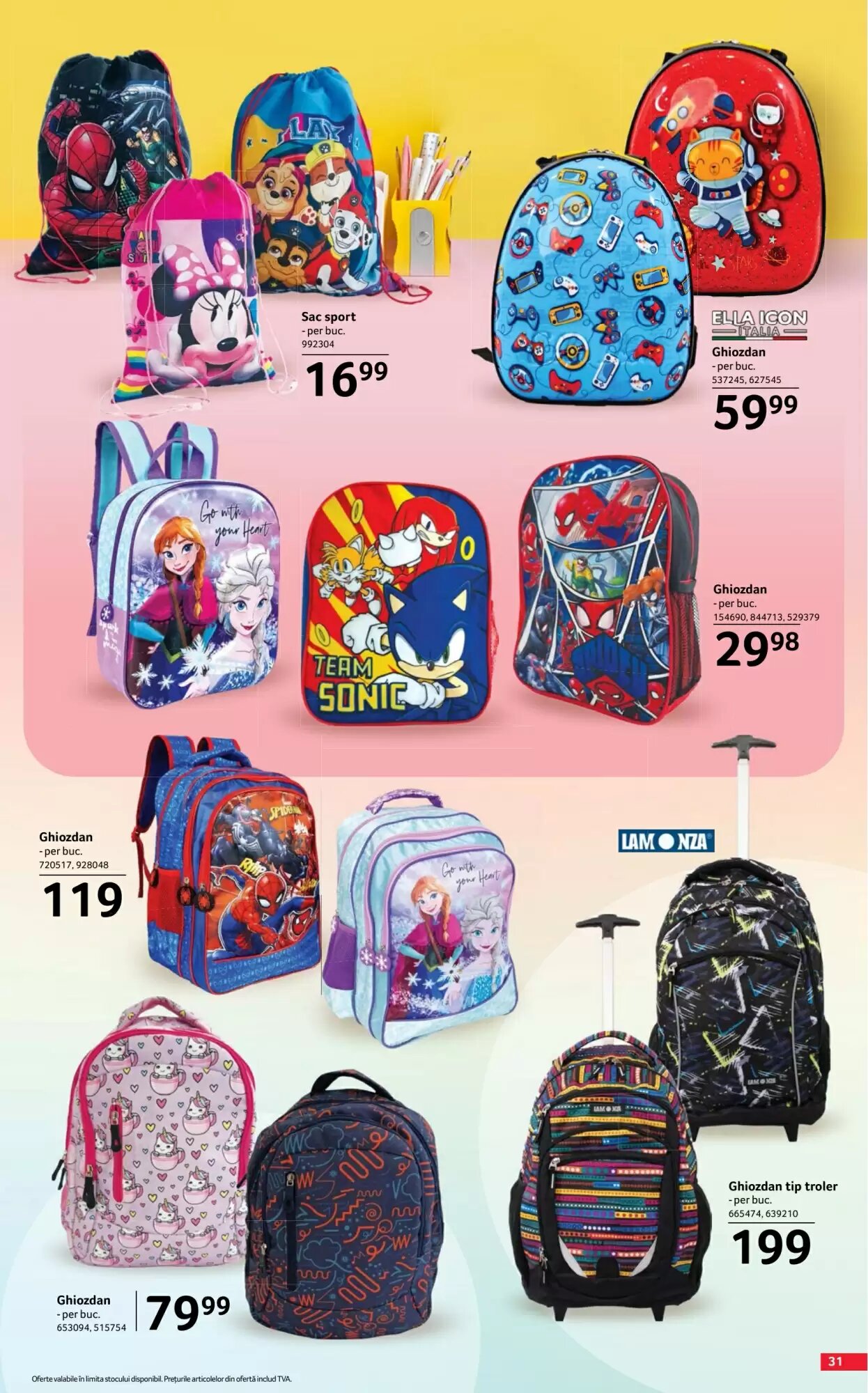 Catalogul cu oferte Selgros valabil de la 07.08.2026 - Pagina 31.