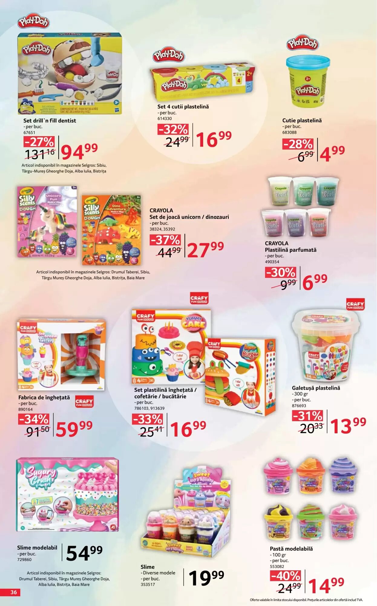Catalogul cu oferte Selgros valabil de la 07.08.2026 - Pagina 36.