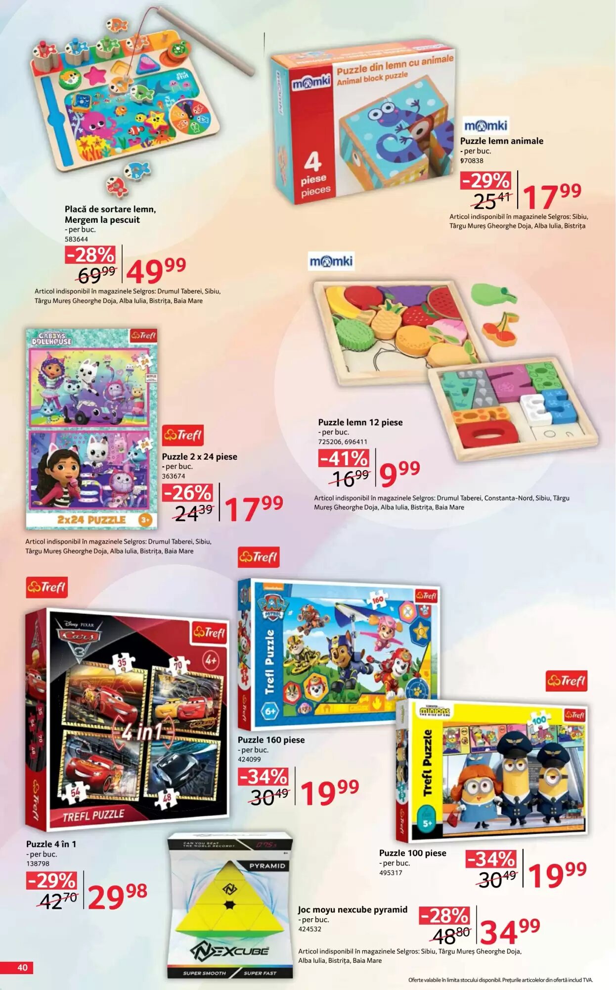 Catalogul cu oferte Selgros valabil de la 07.08.2026 - Pagina 40.
