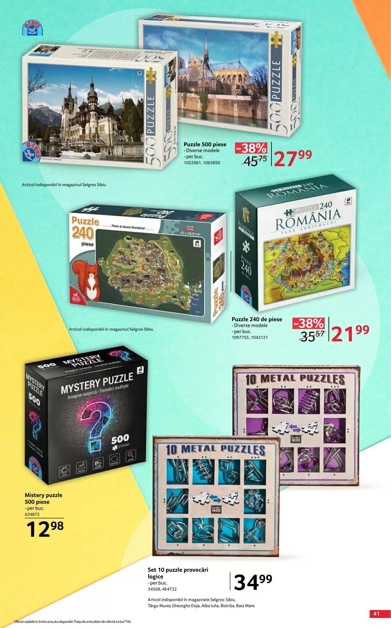 Catalogul cu oferte Selgros valabil de la 07.08.2026 - Pagina 41.