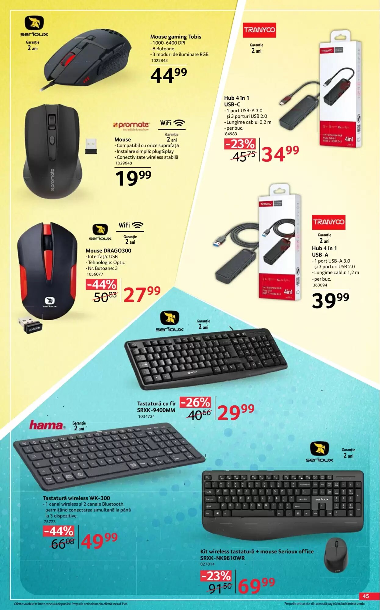 Catalogul cu oferte Selgros valabil de la 07.08.2026 - Pagina 45.