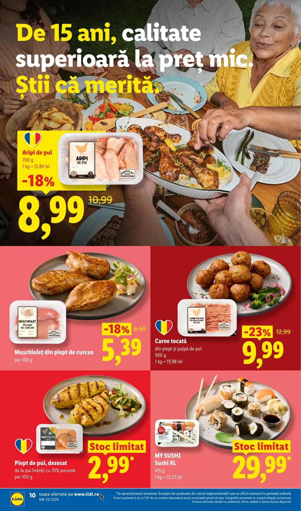 Catalogul cu oferte Lidl valabil de la 10.08.2026 - Pagina 10.
