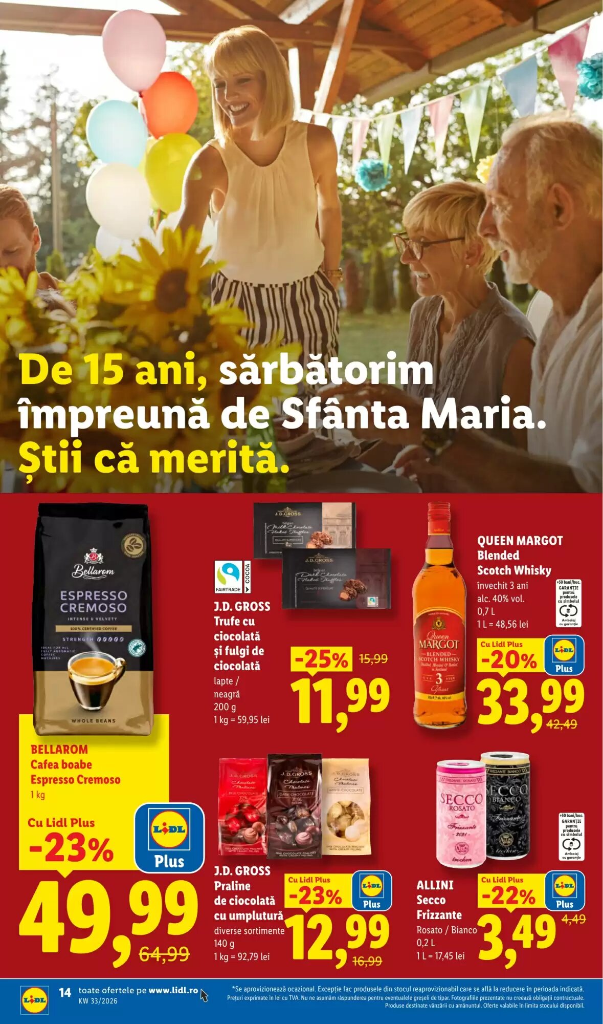 Catalogul cu oferte Lidl valabil de la 10.08.2026 - Pagina 14.