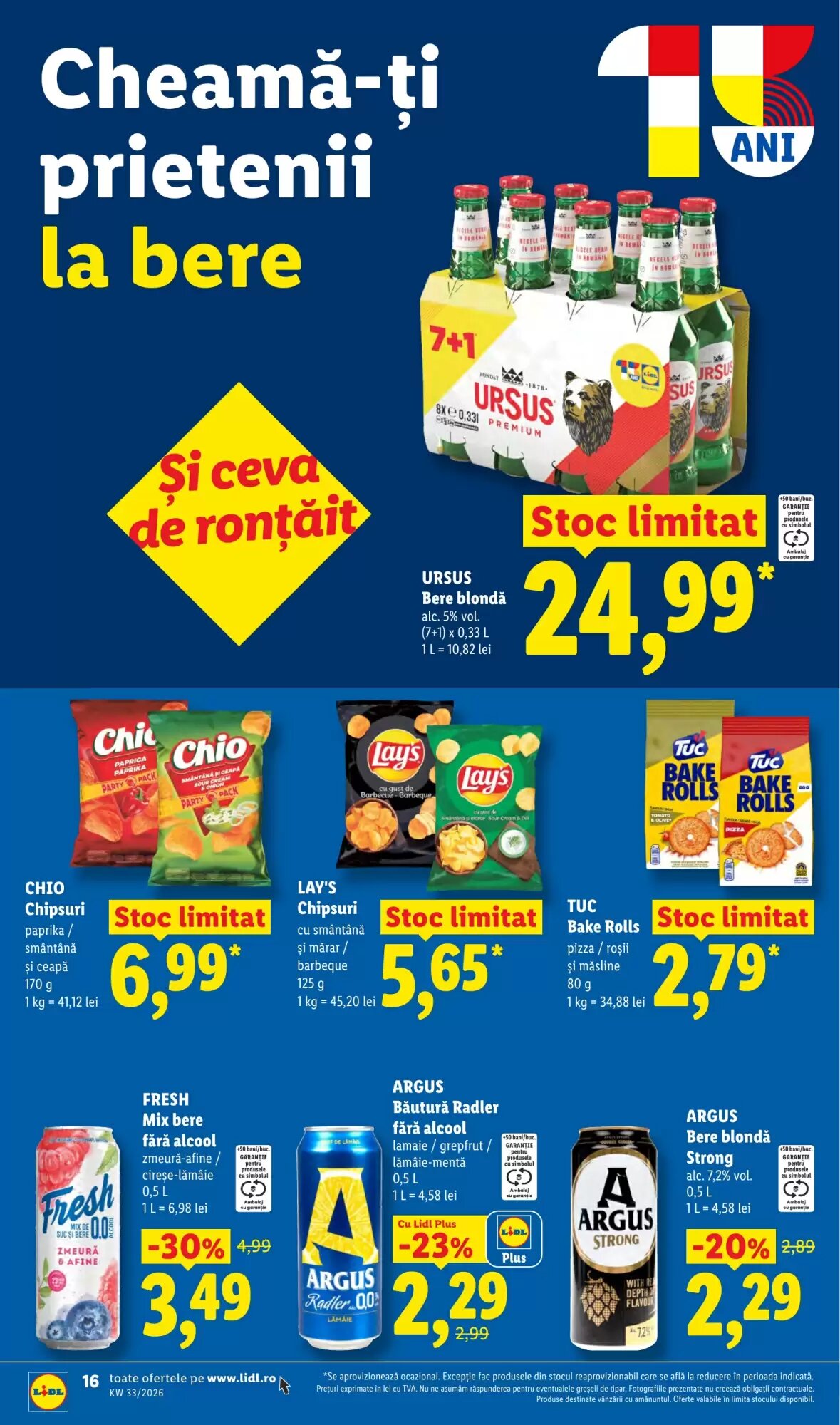 Catalogul cu oferte Lidl valabil de la 10.08.2026 - Pagina 16.