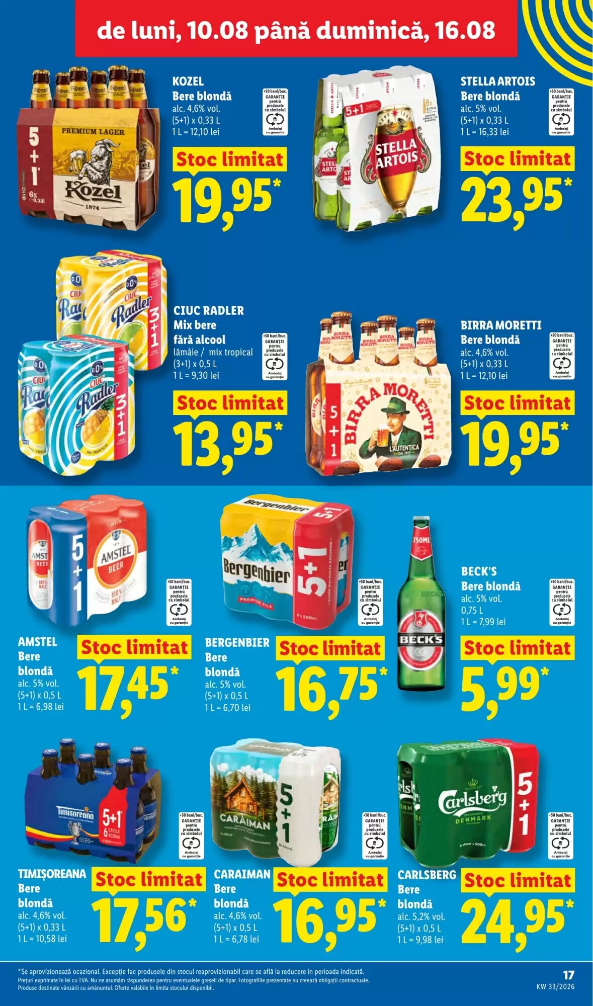 Catalogul cu oferte Lidl valabil de la 10.08.2026 - Pagina 17.