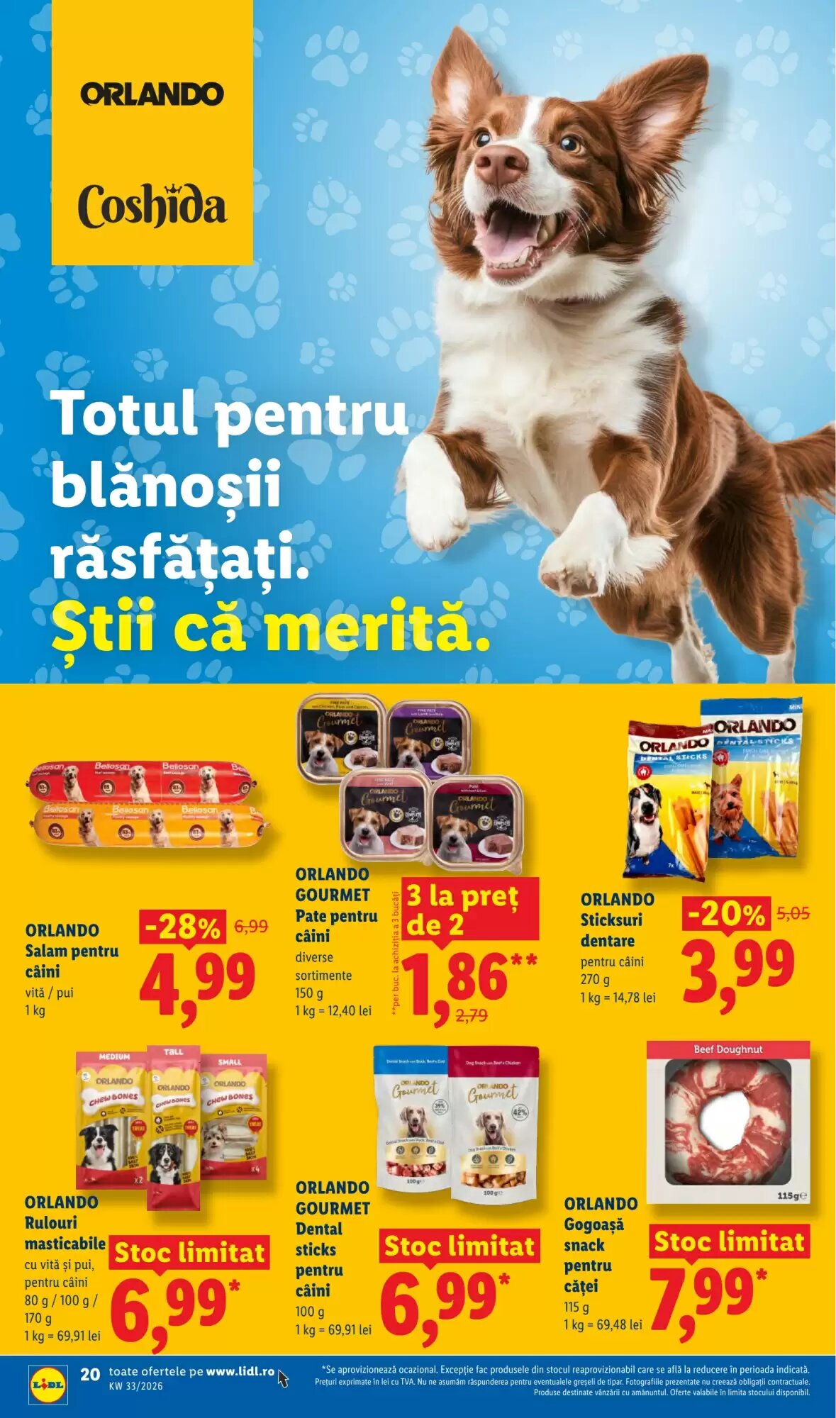 Catalogul cu oferte Lidl valabil de la 10.08.2026 - Pagina 20.
