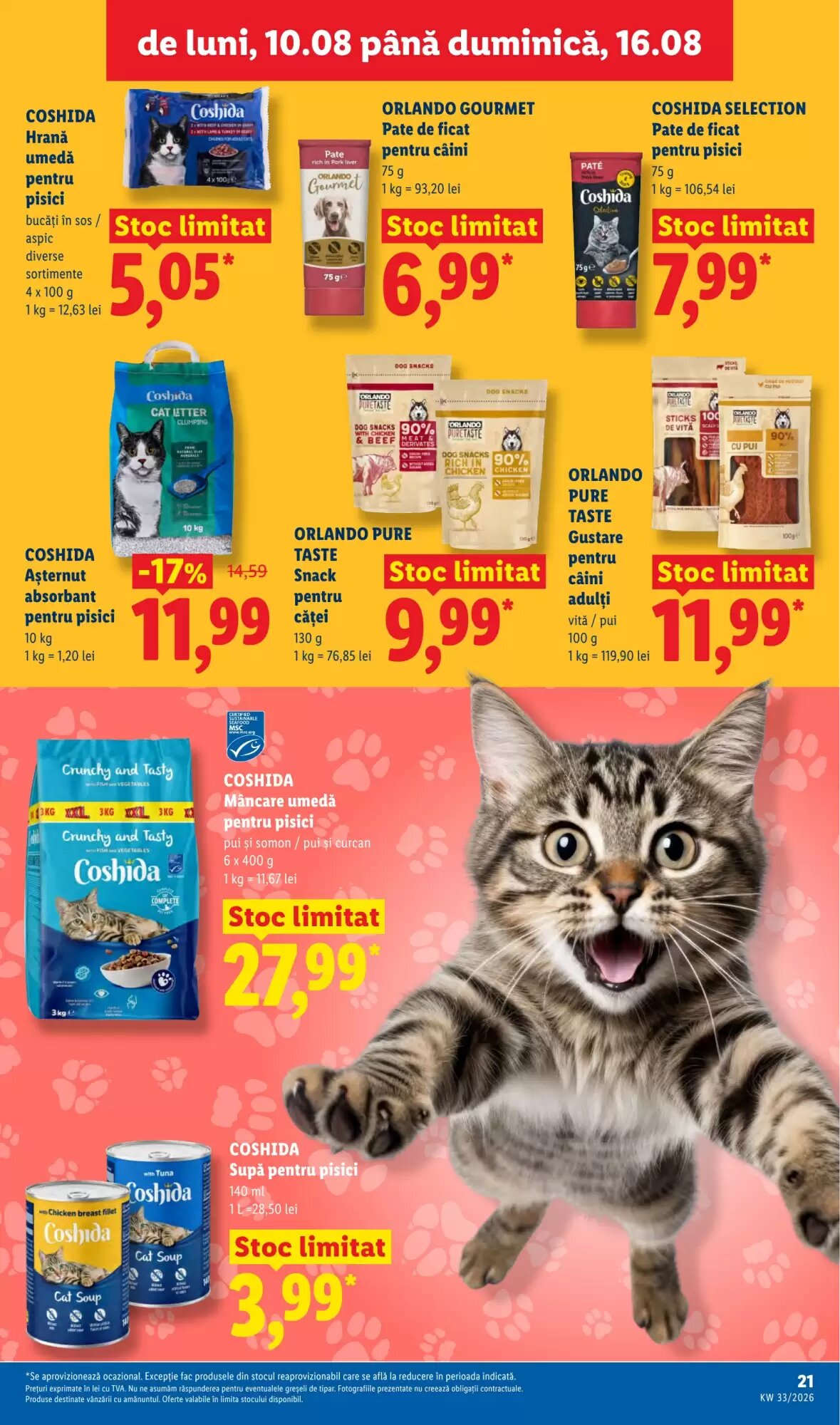Catalogul cu oferte Lidl valabil de la 10.08.2026 - Pagina 21.