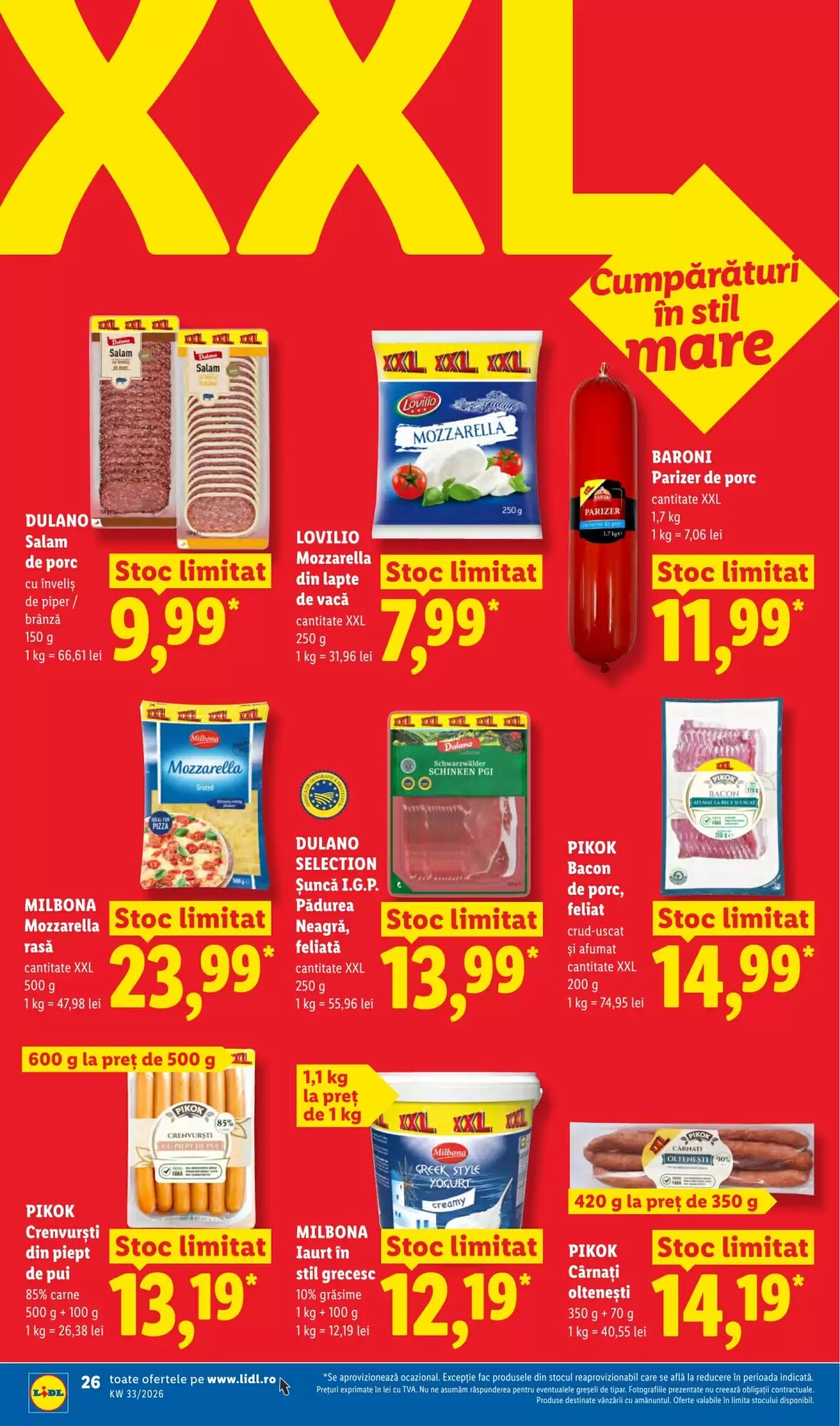 Catalogul cu oferte Lidl valabil de la 10.08.2026 - Pagina 26.