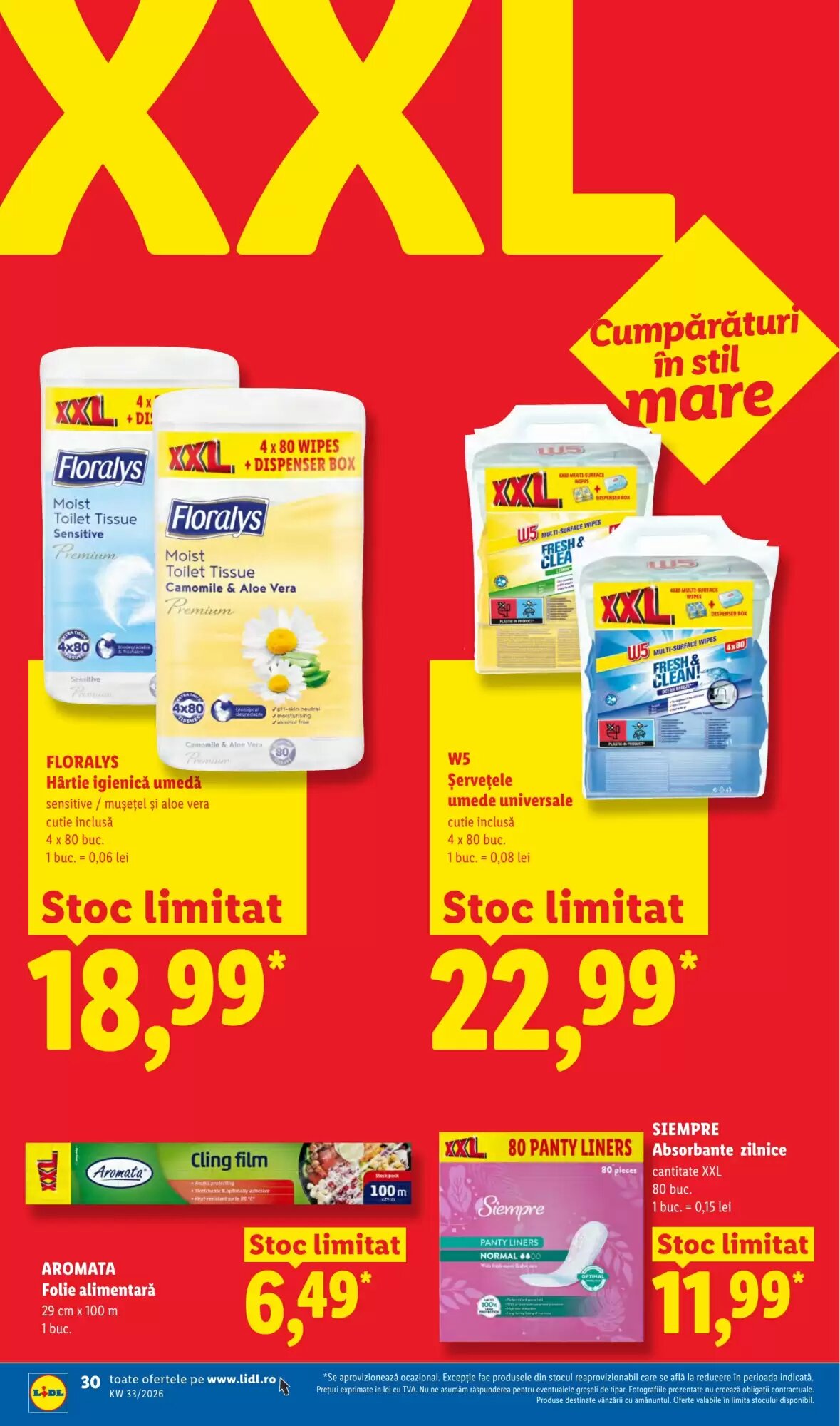 Catalogul cu oferte Lidl valabil de la 10.08.2026 - Pagina 30.
