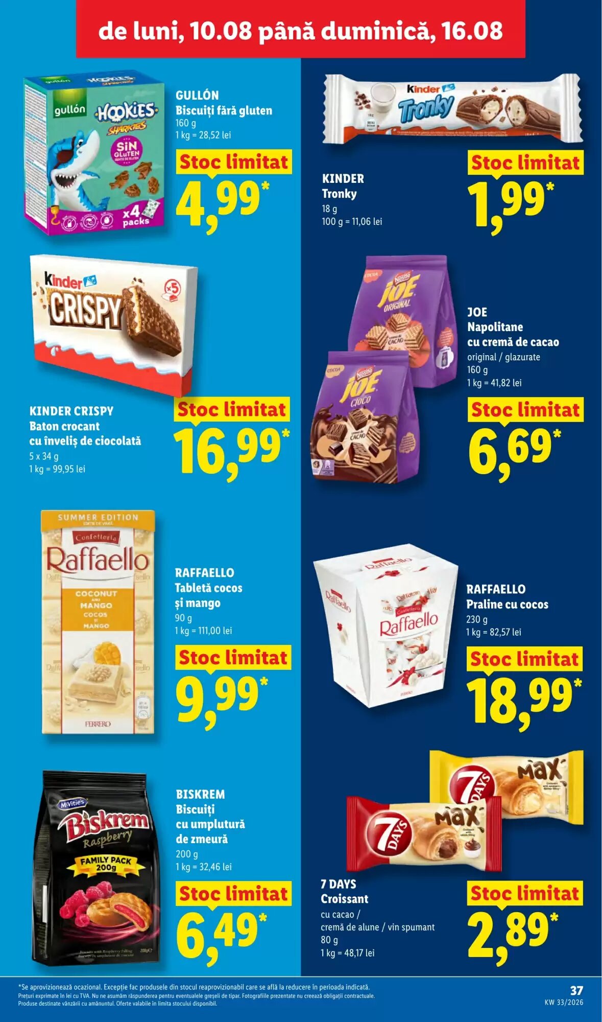 Catalogul cu oferte Lidl valabil de la 10.08.2026 - Pagina 37.