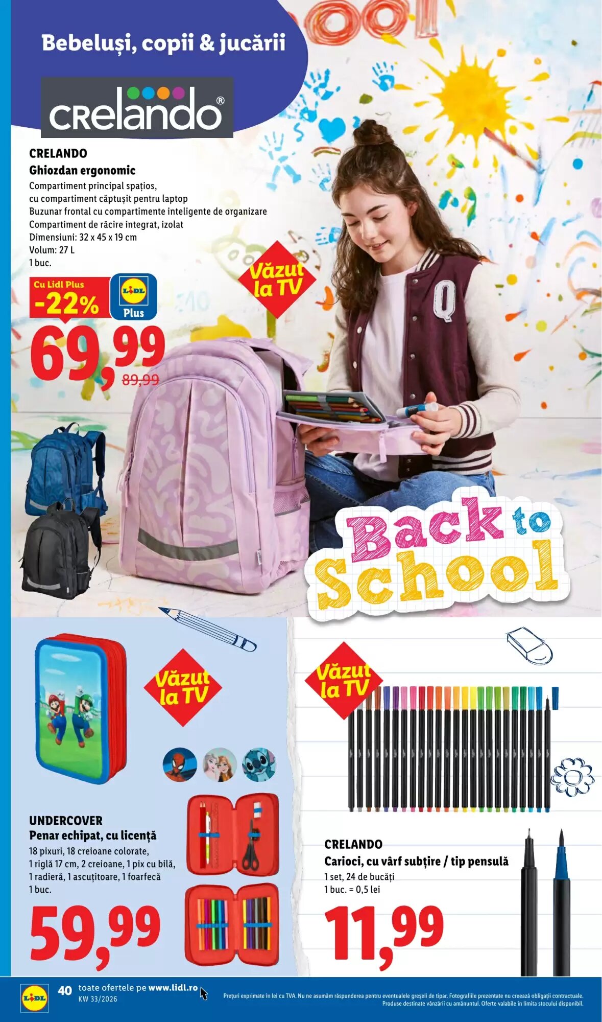 Catalogul cu oferte Lidl valabil de la 10.08.2026 - Pagina 40.