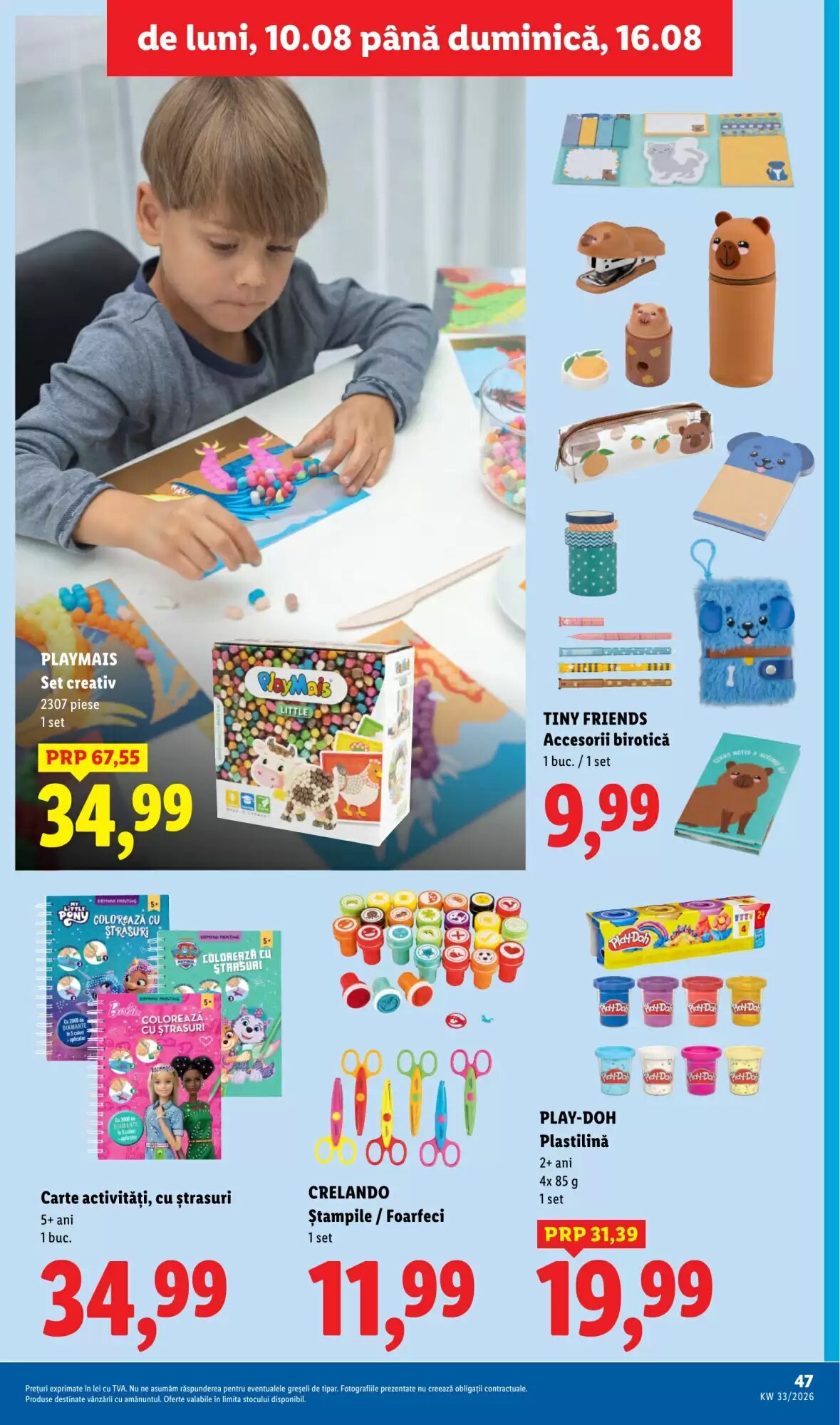 Catalogul cu oferte Lidl valabil de la 10.08.2026 - Pagina 47.