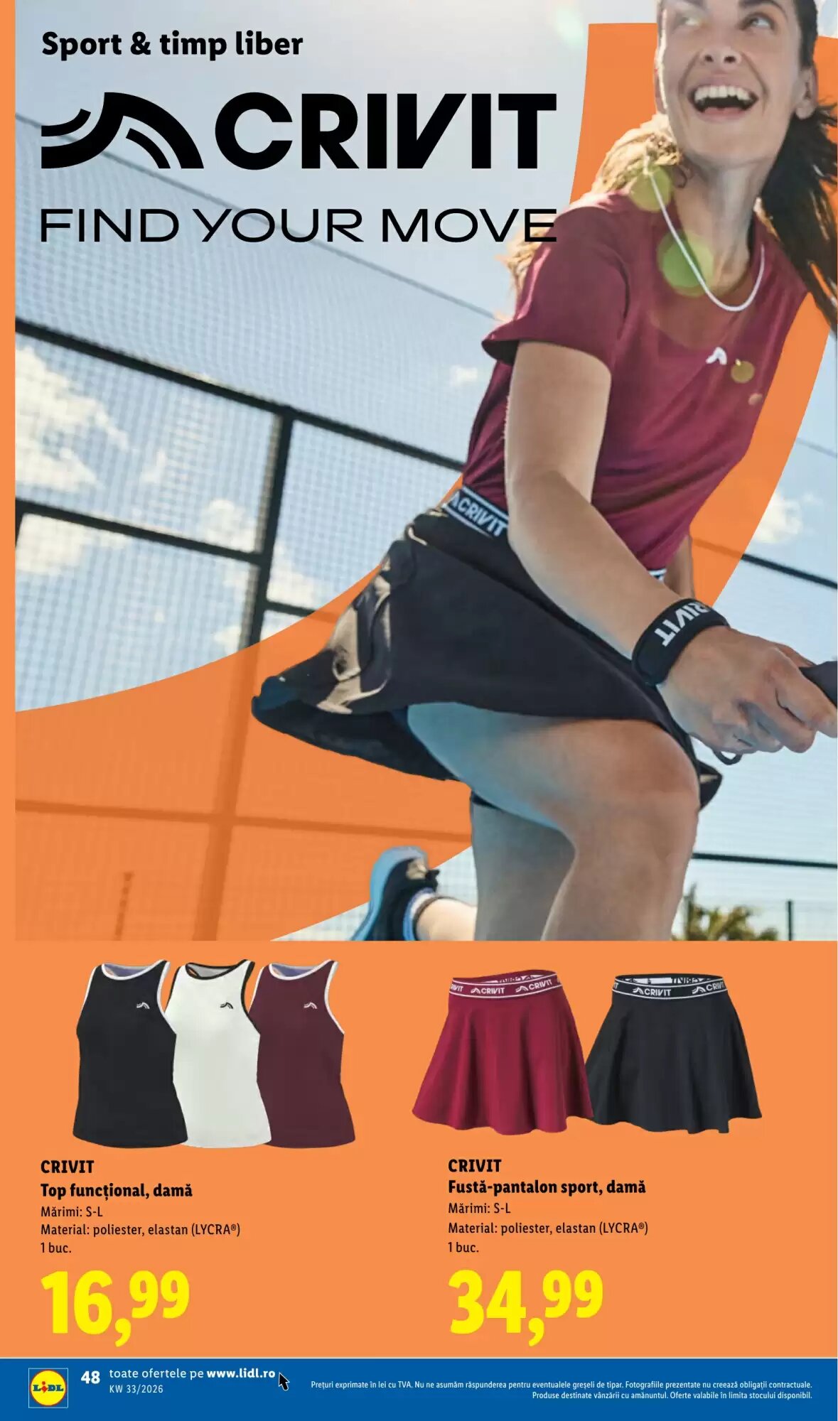 Catalogul cu oferte Lidl valabil de la 10.08.2026 - Pagina 48.