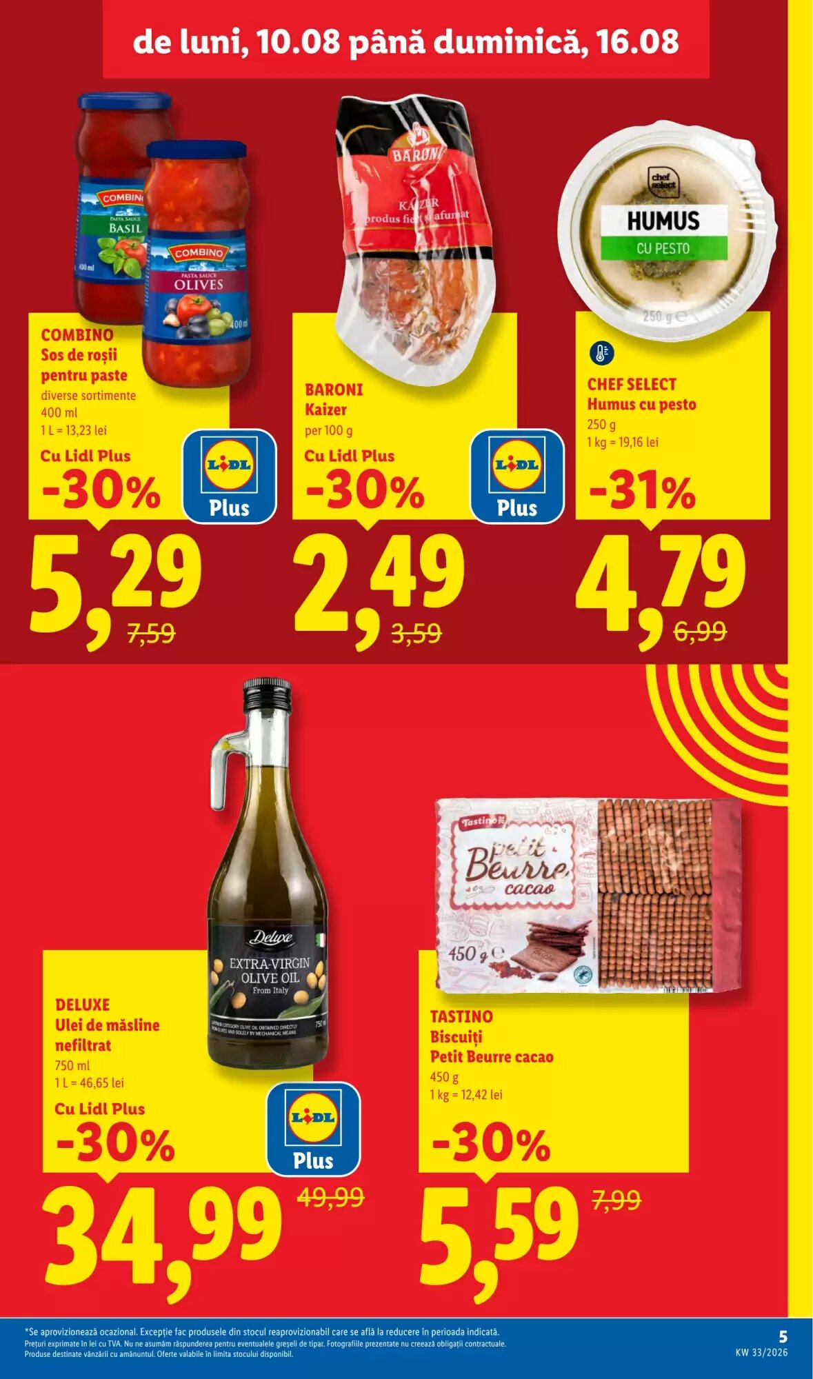 Catalogul cu oferte Lidl valabil de la 10.08.2026 - Pagina 5.