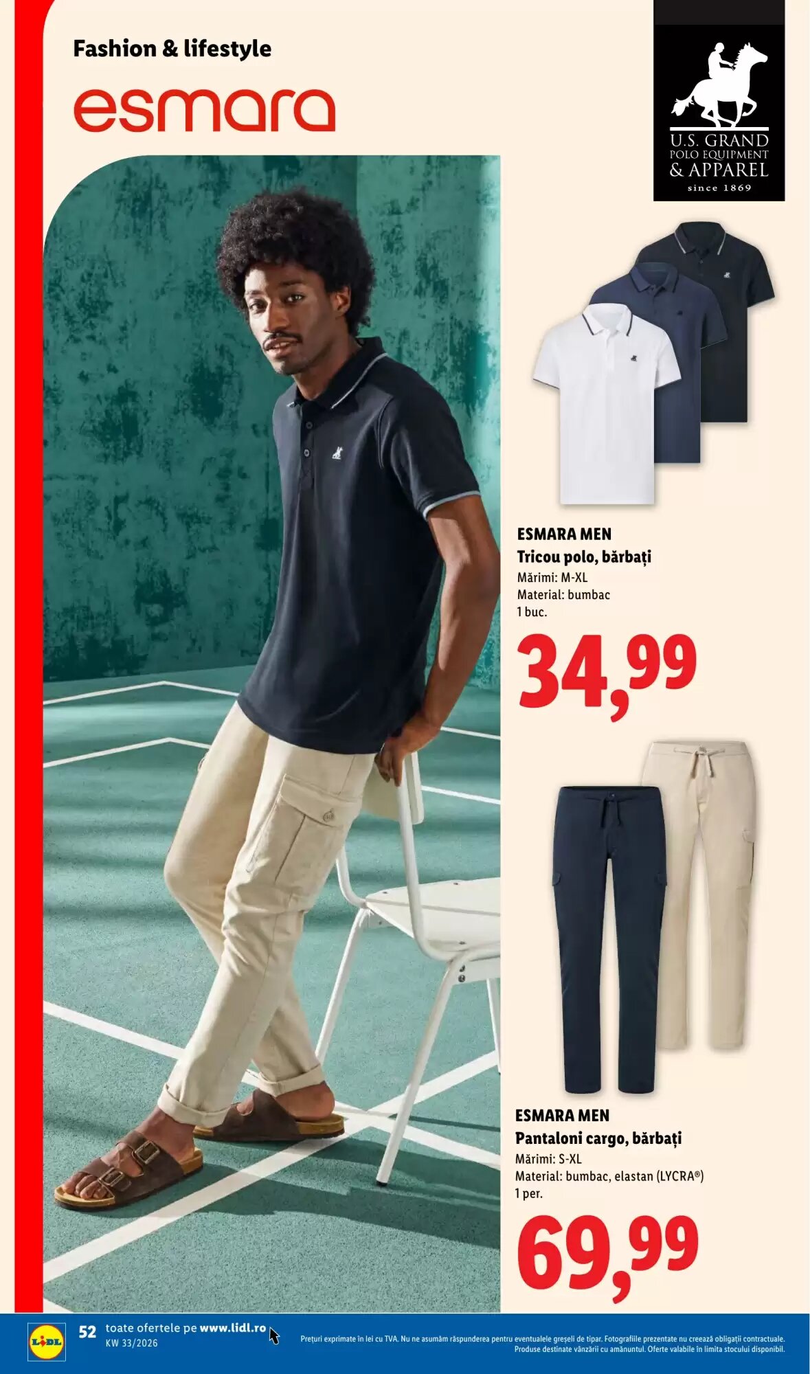 Catalogul cu oferte Lidl valabil de la 10.08.2026 - Pagina 52.