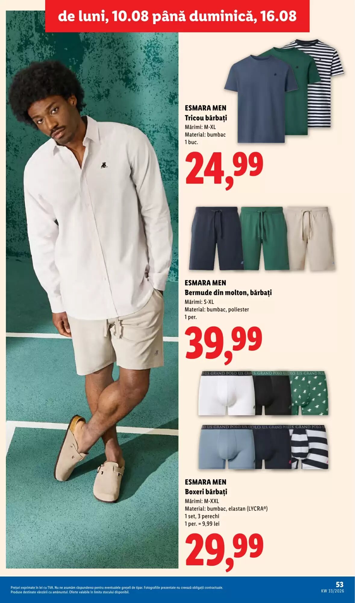 Catalogul cu oferte Lidl valabil de la 10.08.2026 - Pagina 53.