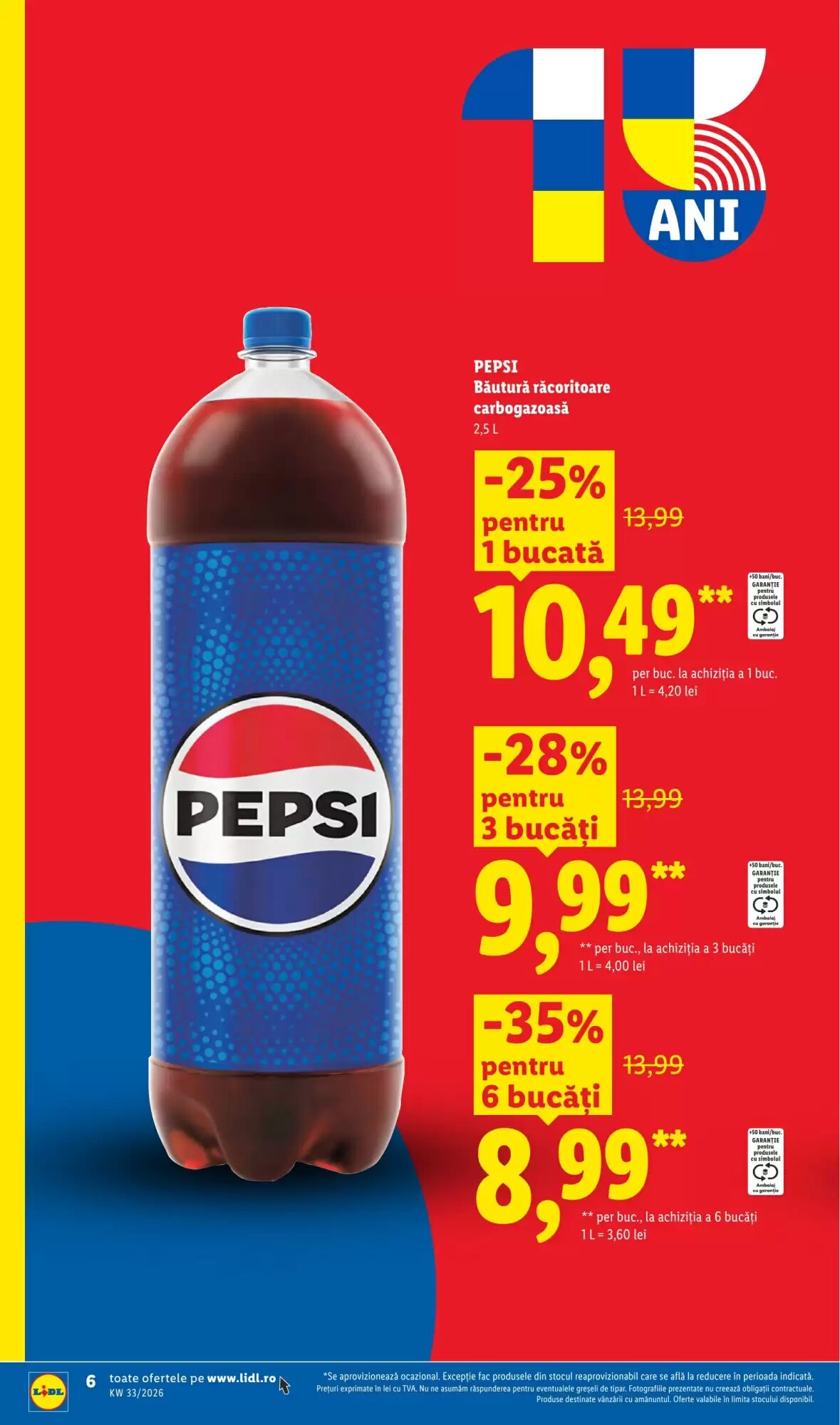 Catalogul cu oferte Lidl valabil de la 10.08.2026 - Pagina 6.