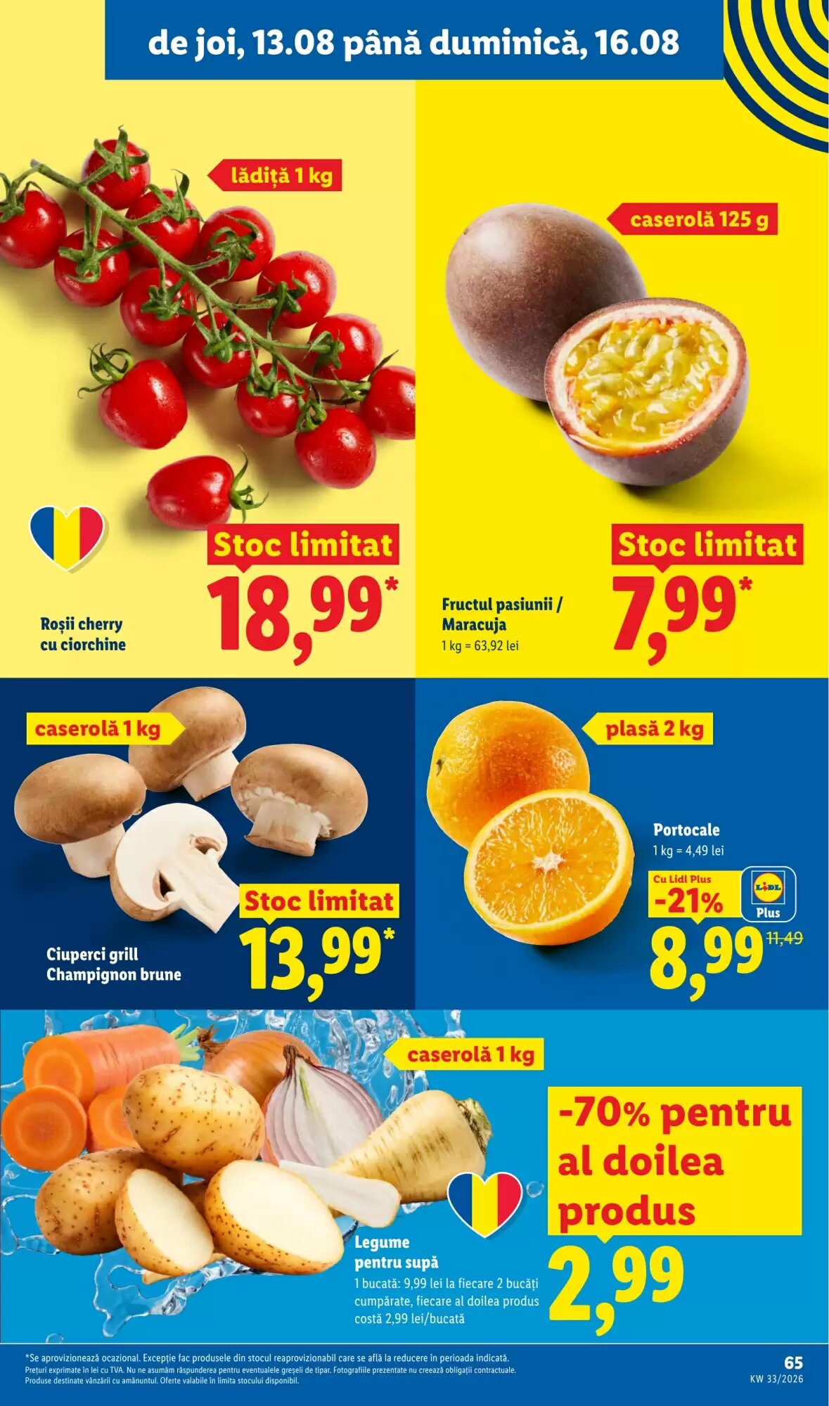 Catalogul cu oferte Lidl valabil de la 10.08.2026 - Pagina 65.