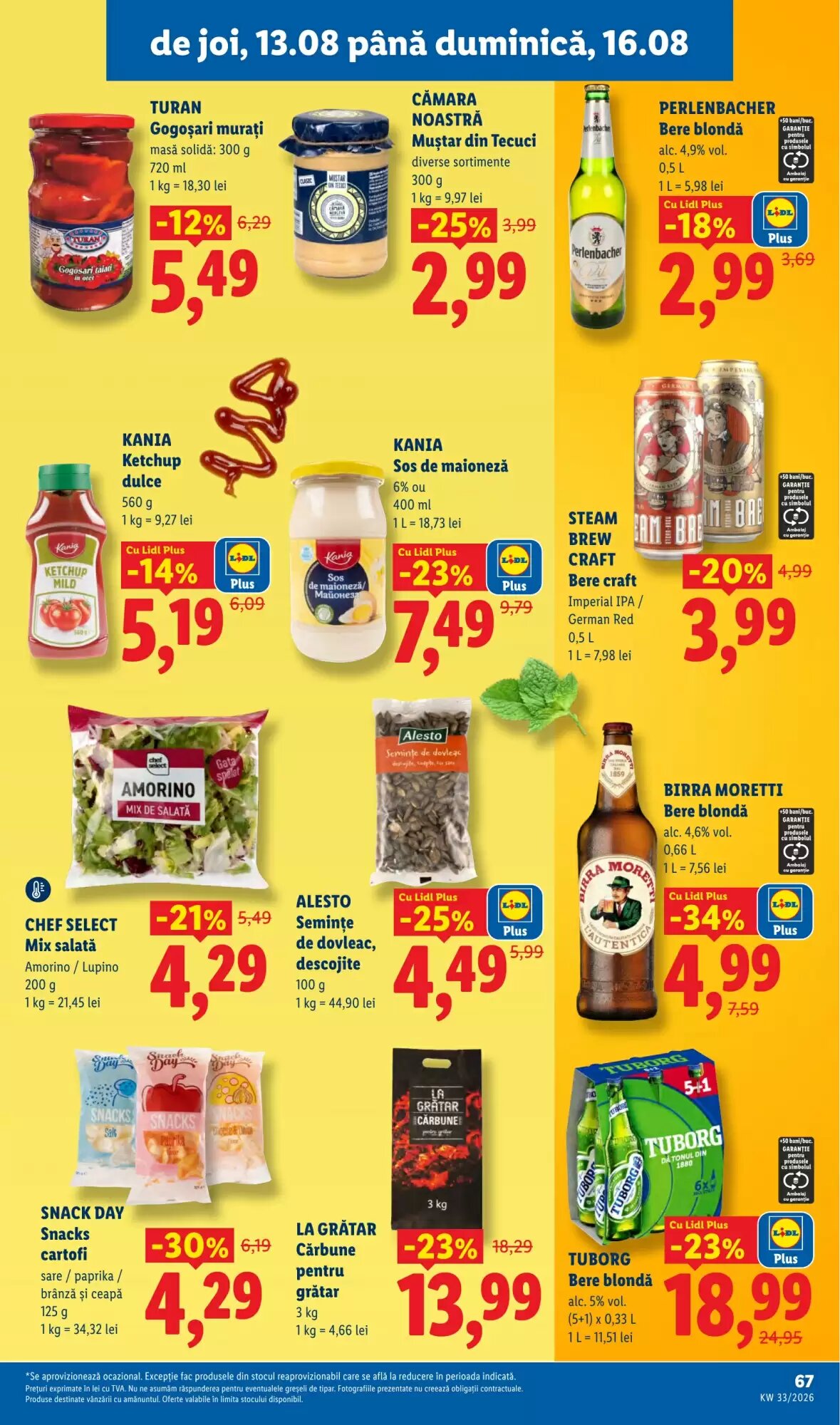 Catalogul cu oferte Lidl valabil de la 10.08.2026 - Pagina 67.
