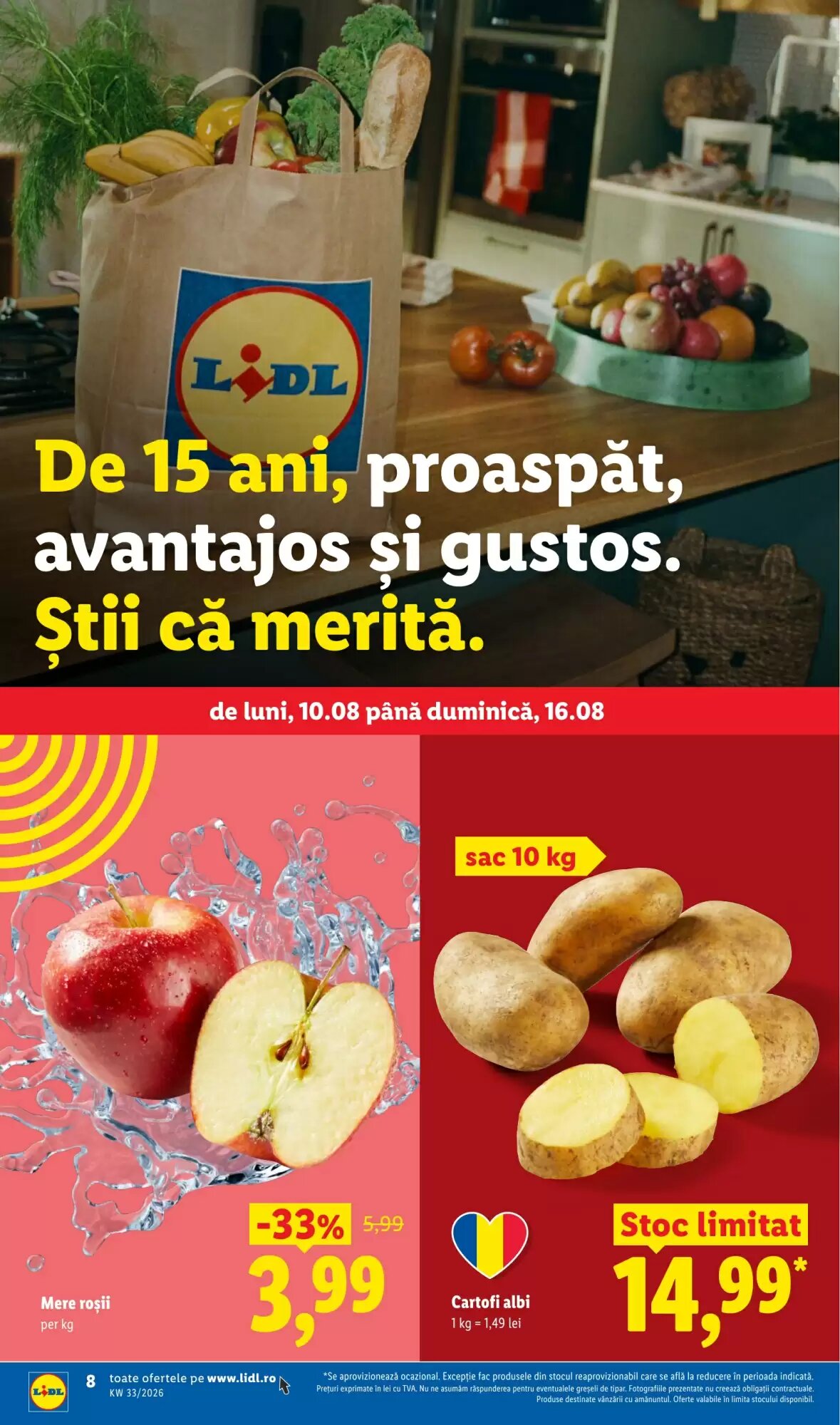Catalogul cu oferte Lidl valabil de la 10.08.2026 - Pagina 8.
