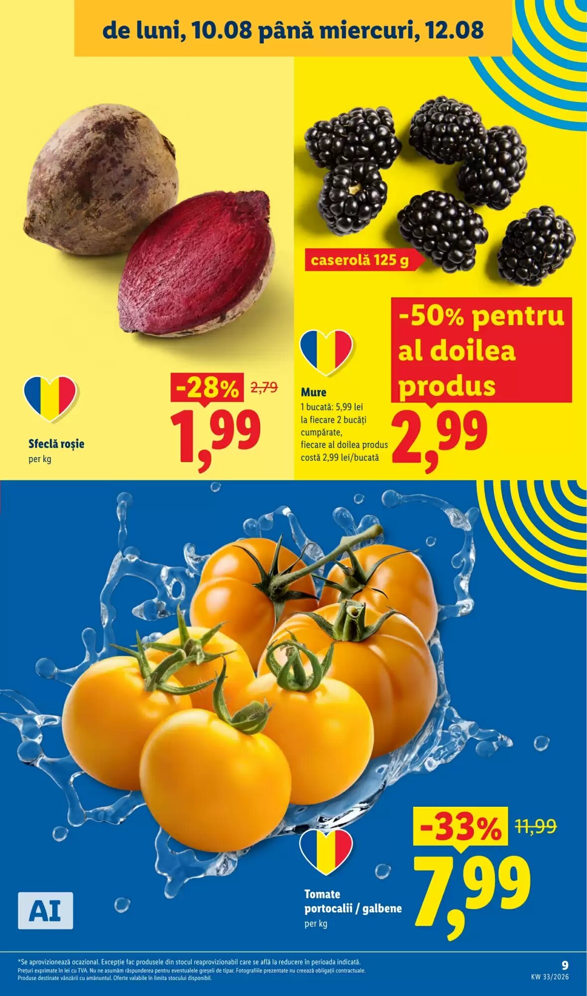 Catalogul cu oferte Lidl valabil de la 10.08.2026 - Pagina 9.