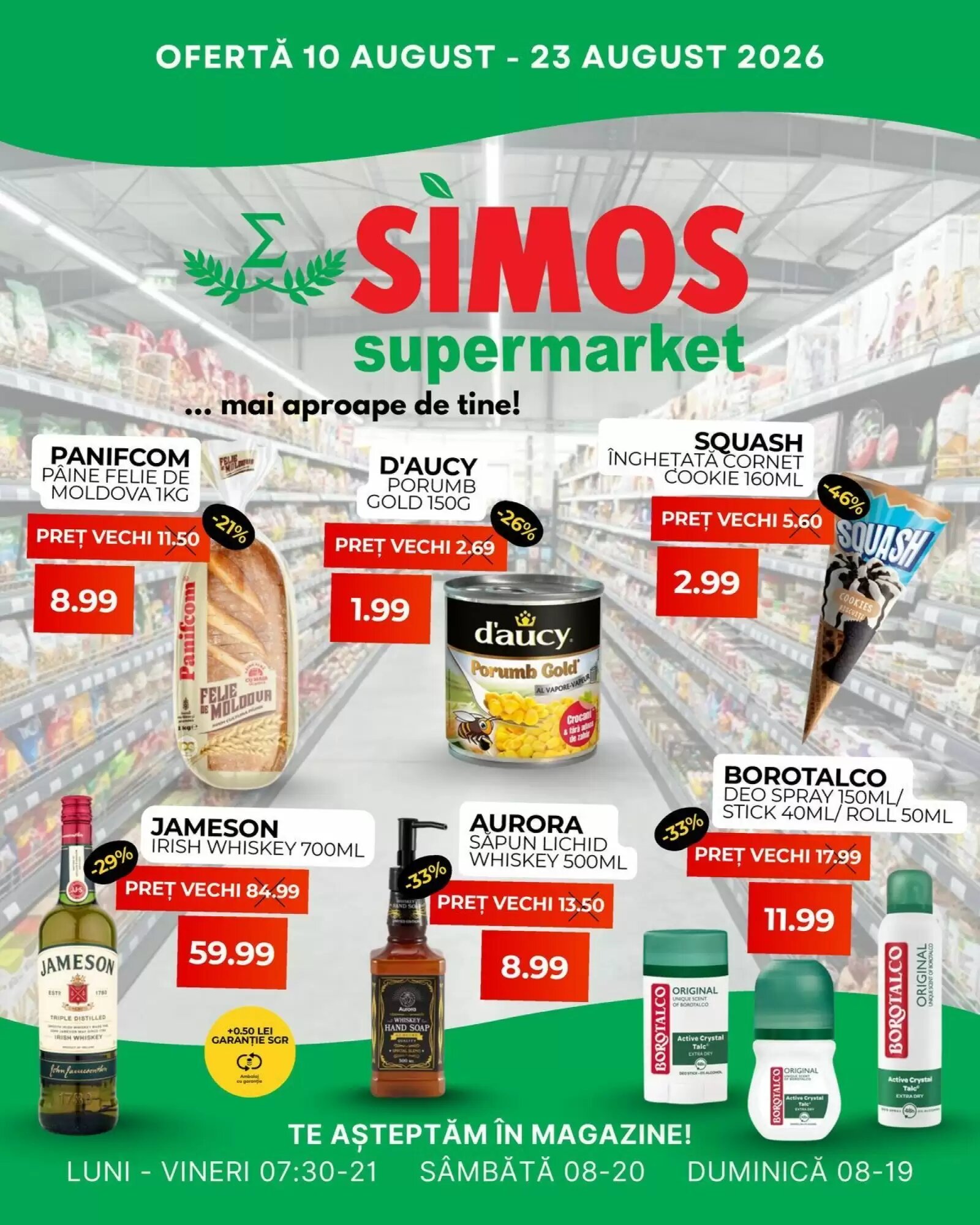 Catalogul cu oferte Simos valabil de la 10.08.2026 - Pagina 1.