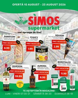 Catalogul cu oferte Simos valabil de la 10.08.2026