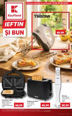 Catalogul cu oferte Kaufland valabil de la 12.08.2026