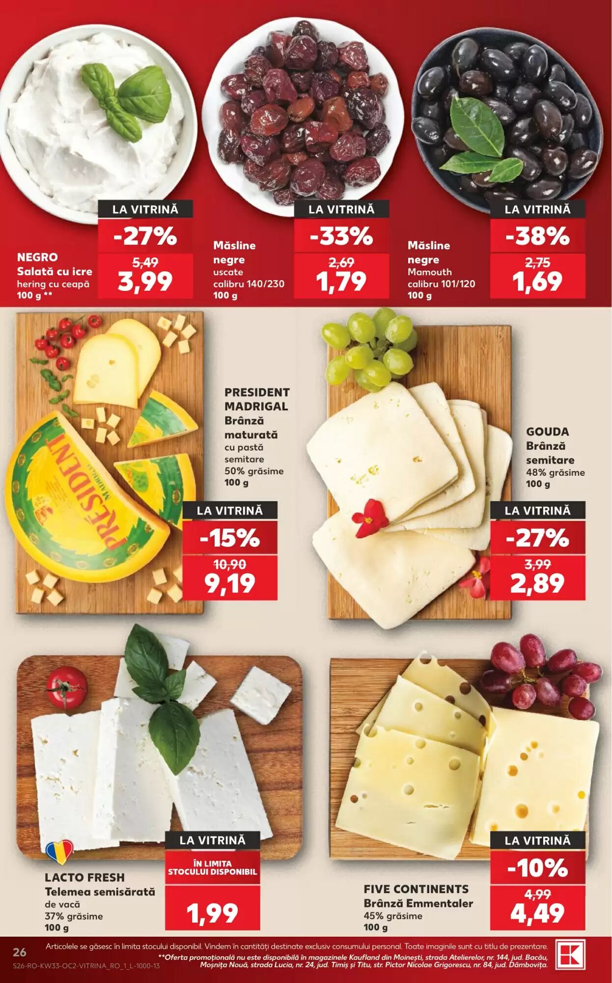 Catalogul cu oferte Kaufland valabil de la 12.08.2026 - Pagina 26.