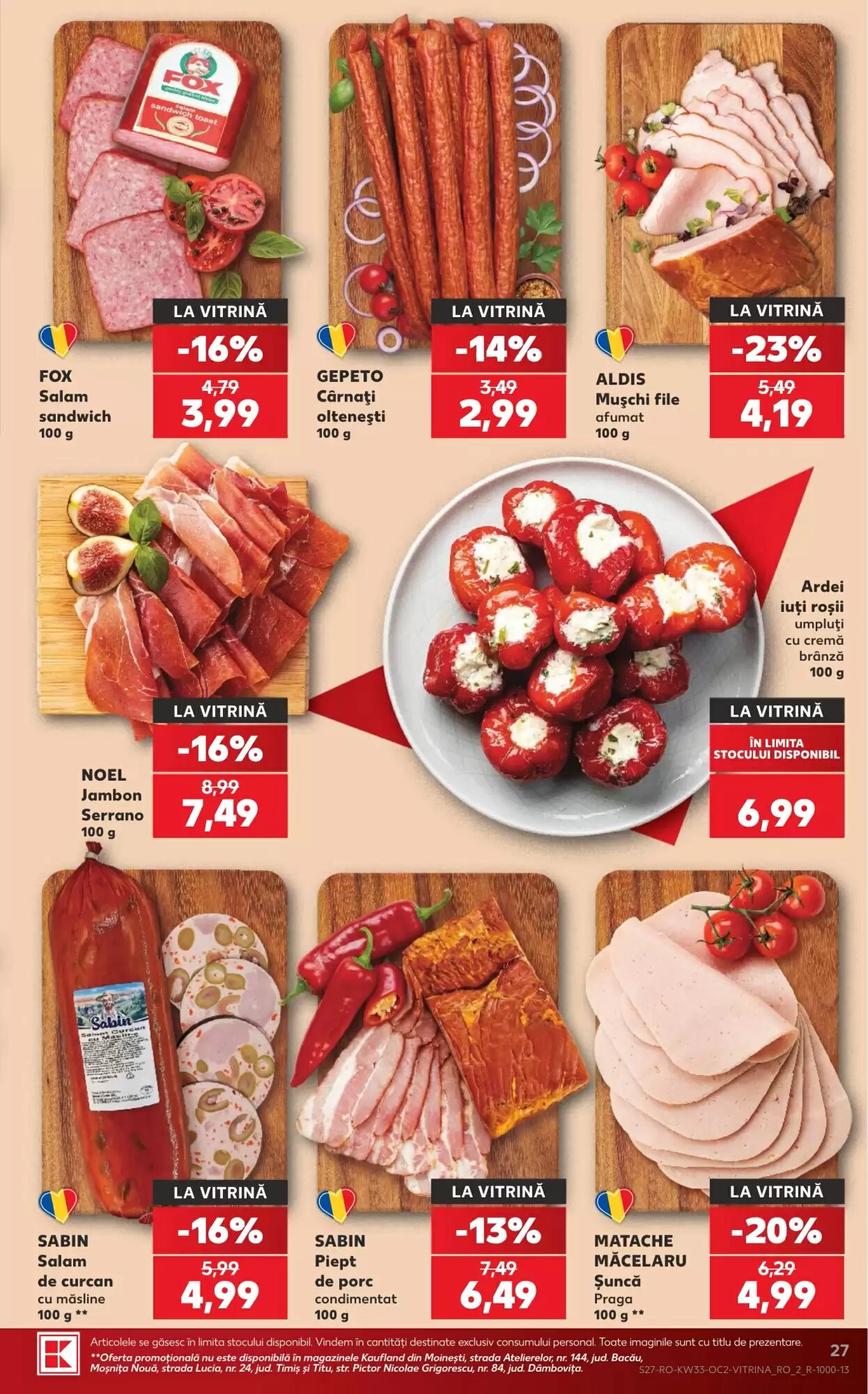 Catalogul cu oferte Kaufland valabil de la 12.08.2026 - Pagina 27.