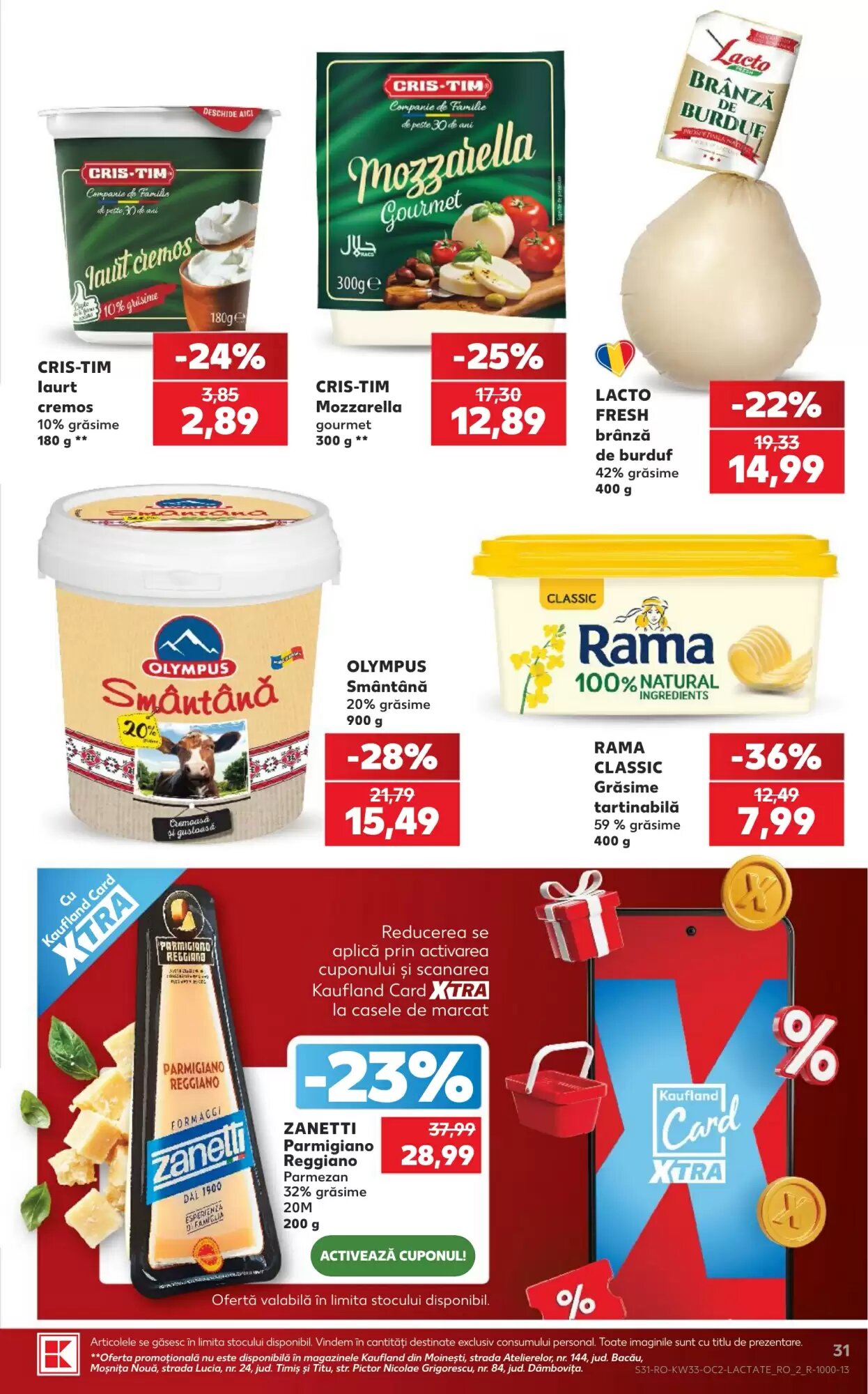 Catalogul cu oferte Kaufland valabil de la 12.08.2026 - Pagina 31.