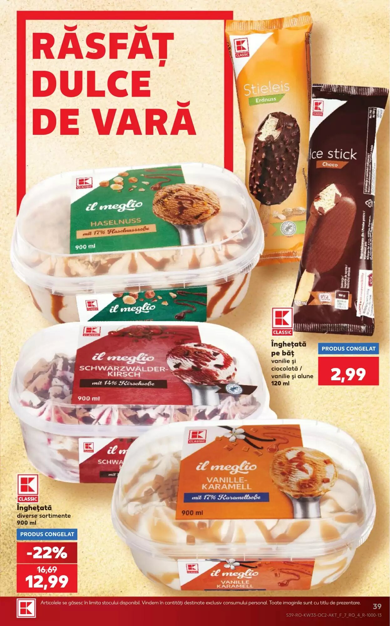 Catalogul cu oferte Kaufland valabil de la 12.08.2026 - Pagina 39.