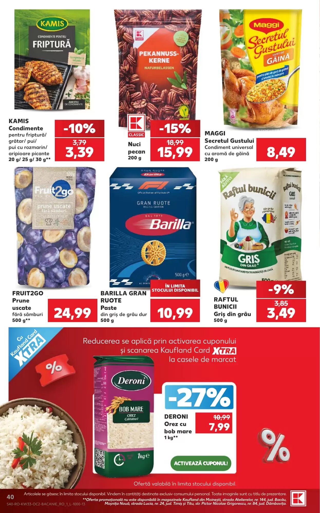 Catalogul cu oferte Kaufland valabil de la 12.08.2026 - Pagina 40.