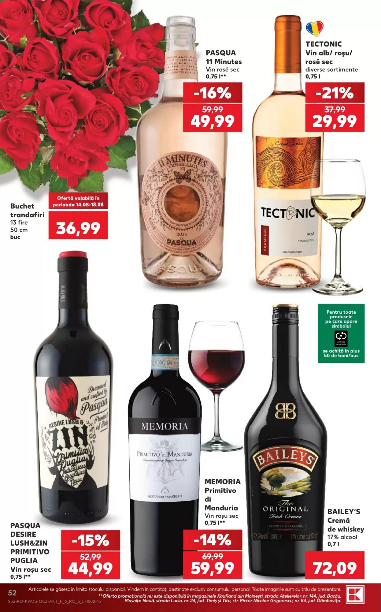 Catalogul cu oferte Kaufland valabil de la 12.08.2026 - Pagina 52.