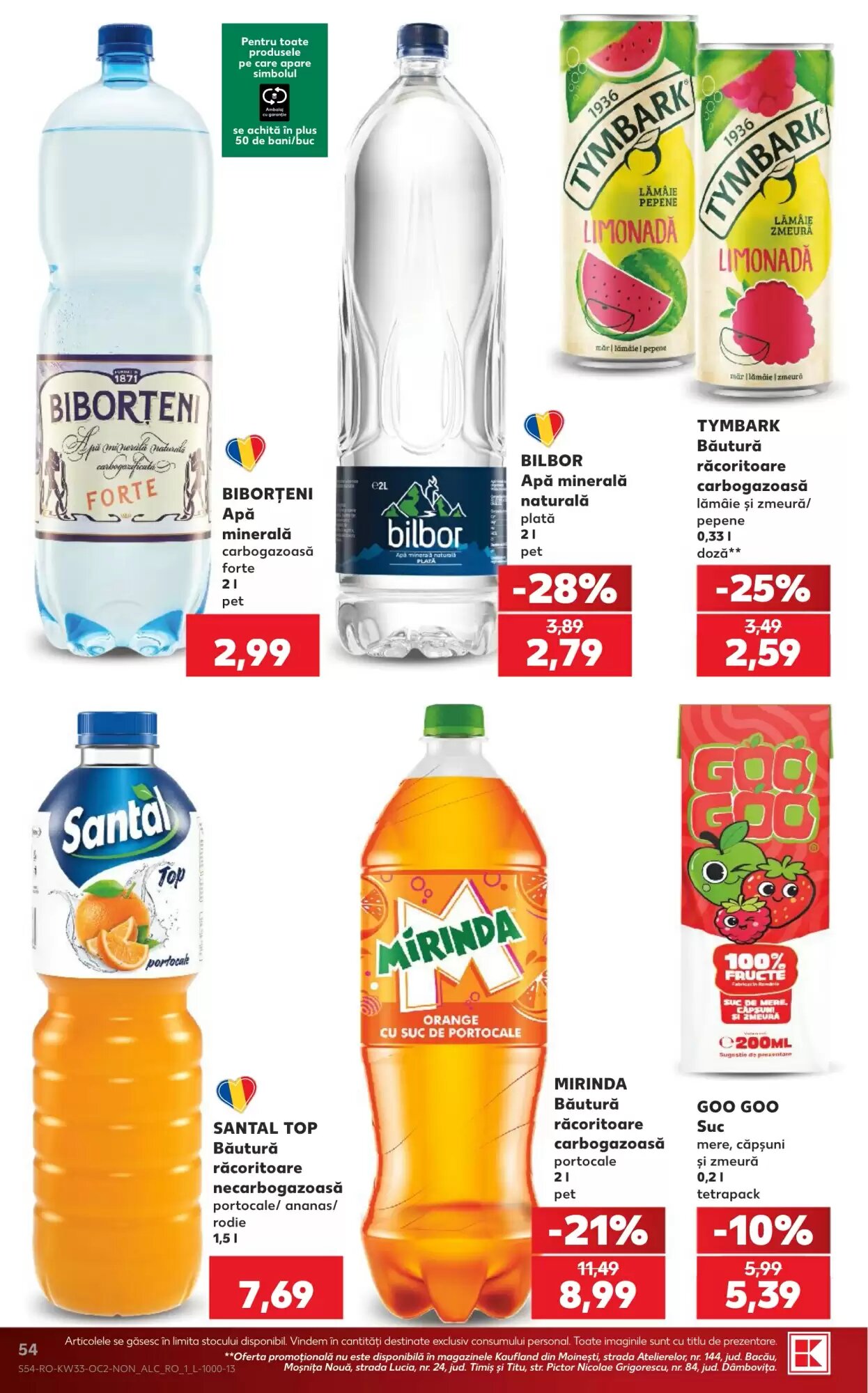 Catalogul cu oferte Kaufland valabil de la 12.08.2026 - Pagina 54.