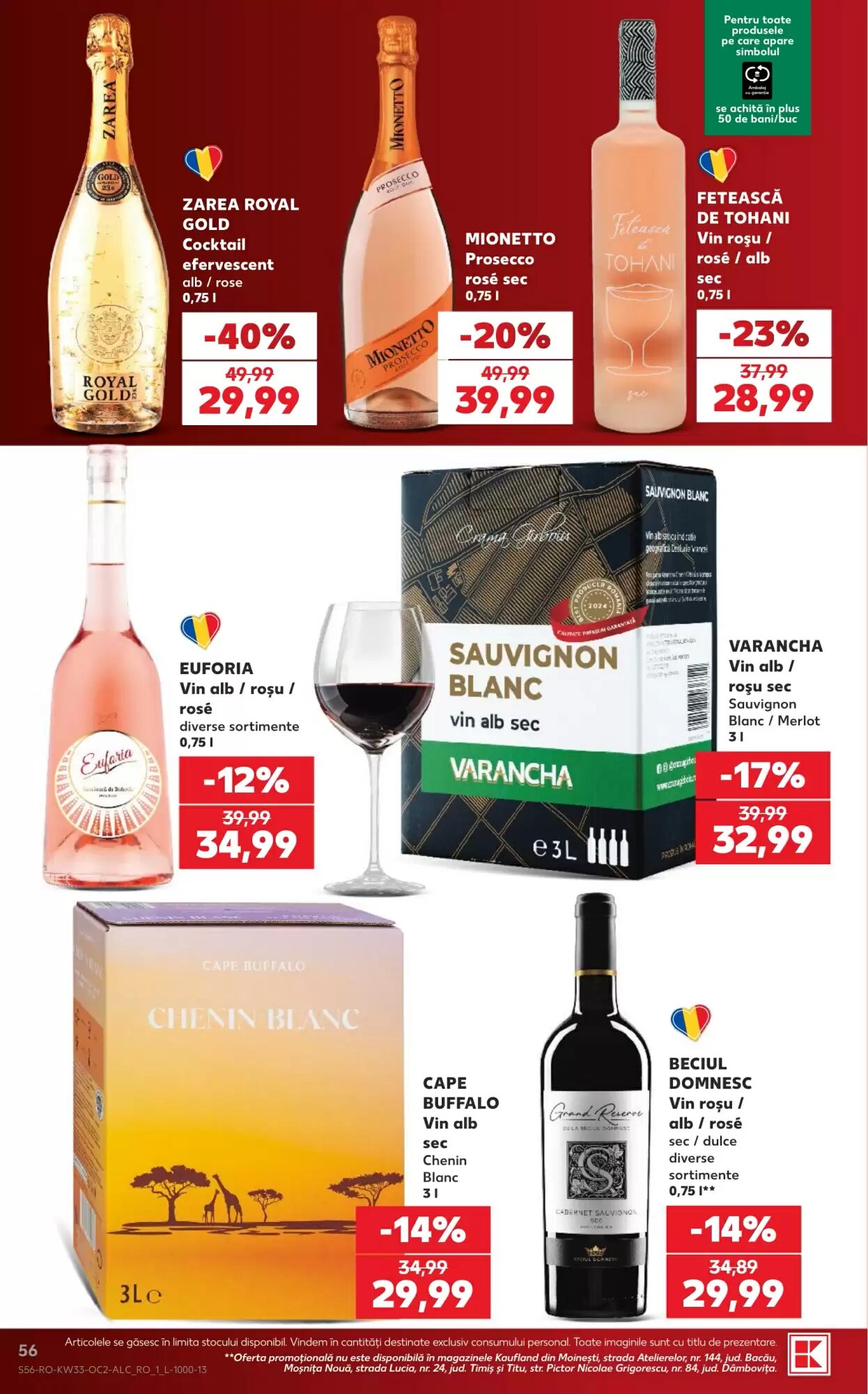 Catalogul cu oferte Kaufland valabil de la 12.08.2026 - Pagina 56.
