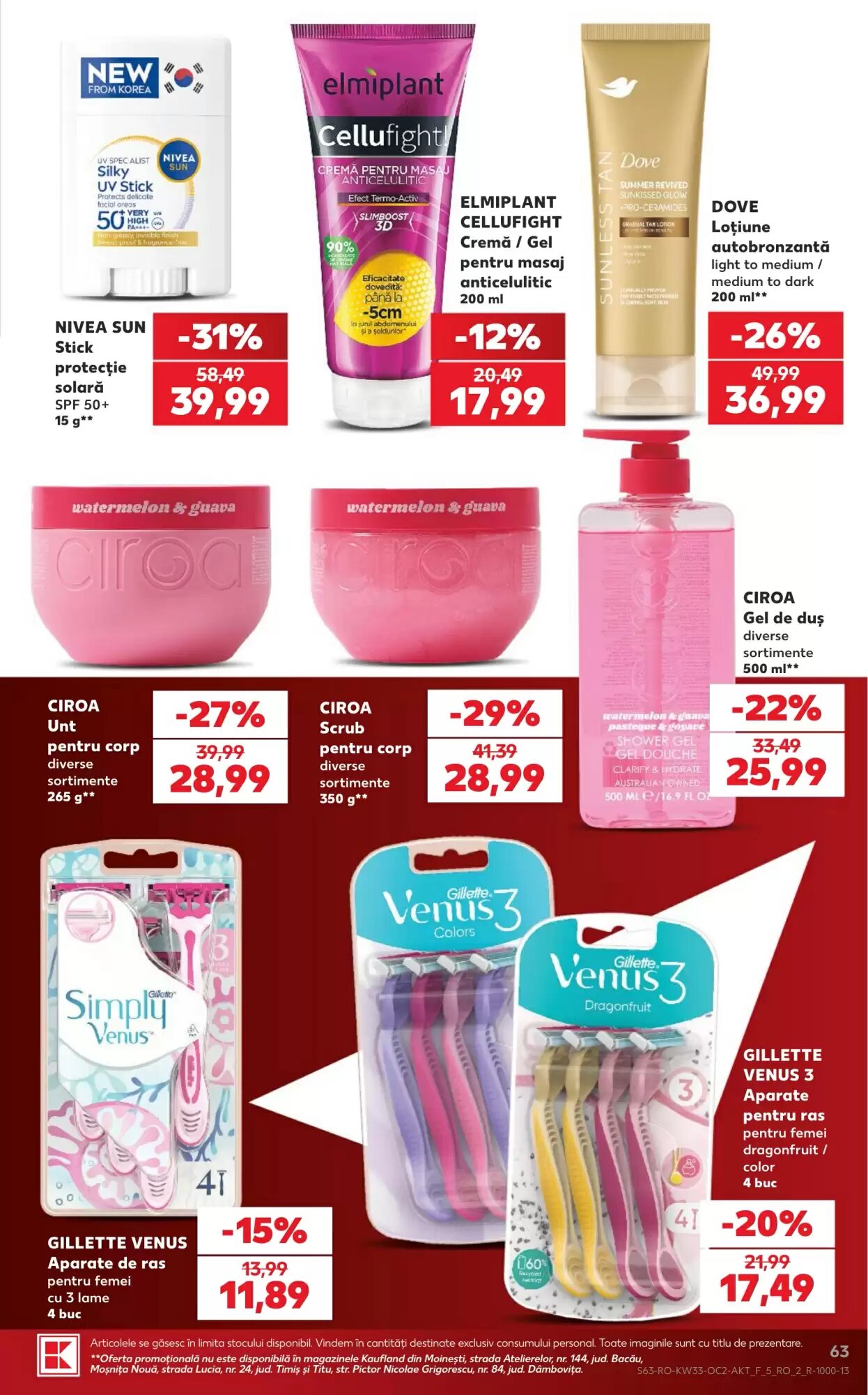 Catalogul cu oferte Kaufland valabil de la 12.08.2026 - Pagina 63.