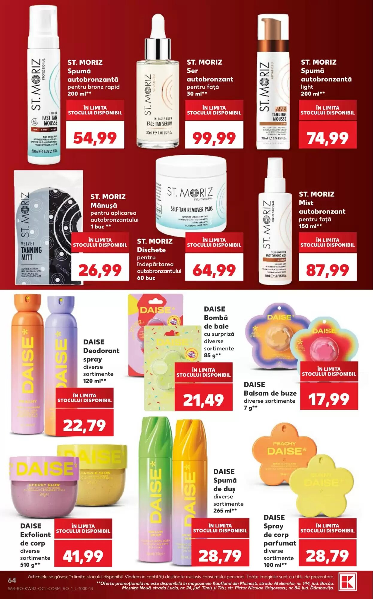 Catalogul cu oferte Kaufland valabil de la 12.08.2026 - Pagina 64.