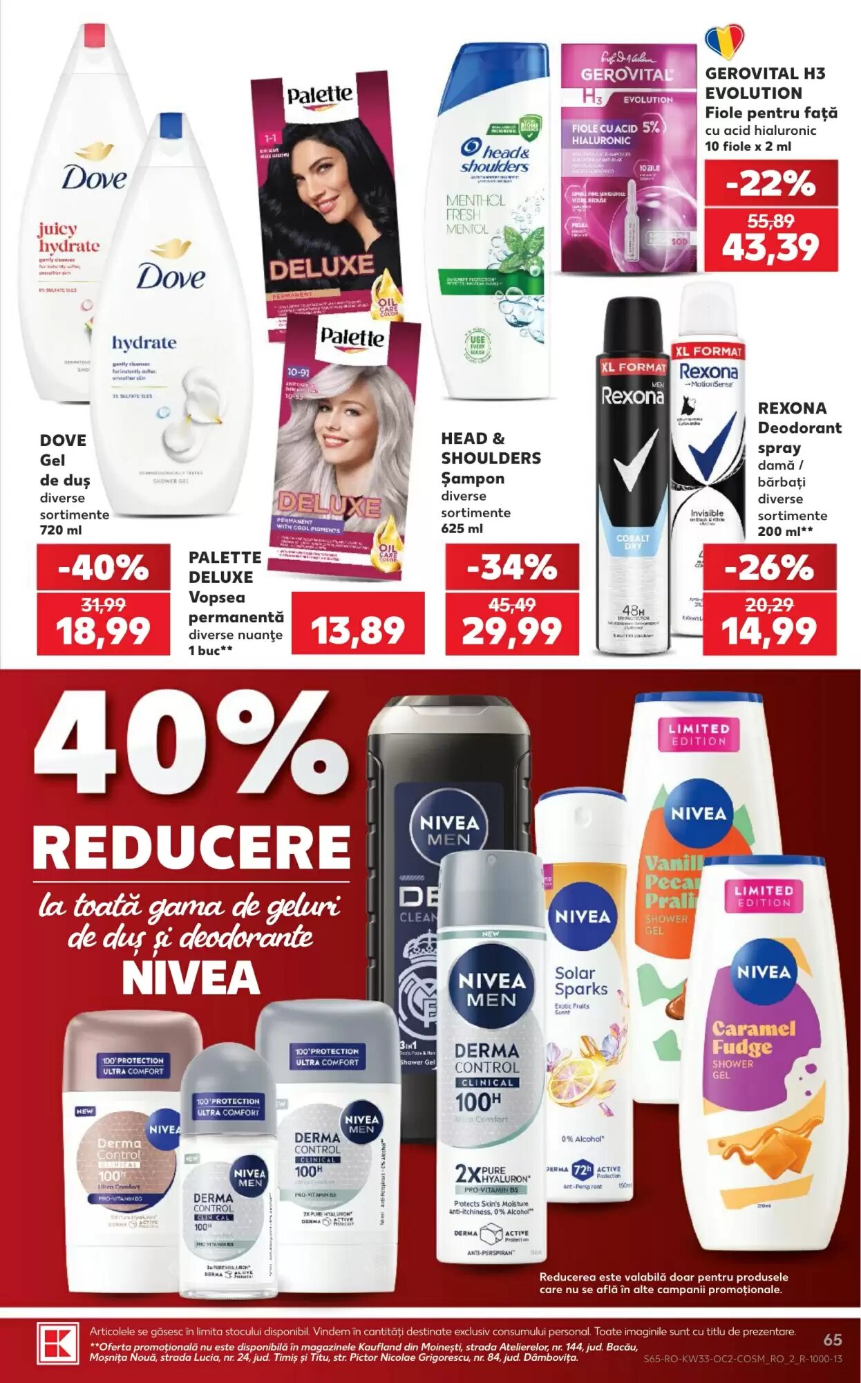 Catalogul cu oferte Kaufland valabil de la 12.08.2026 - Pagina 65.