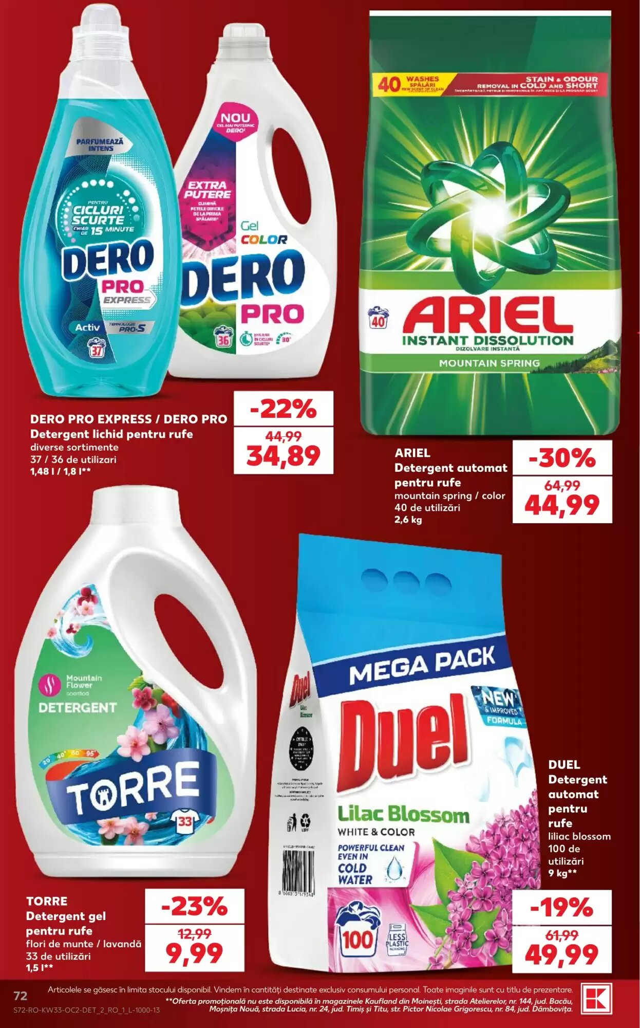 Catalogul cu oferte Kaufland valabil de la 12.08.2026 - Pagina 72.