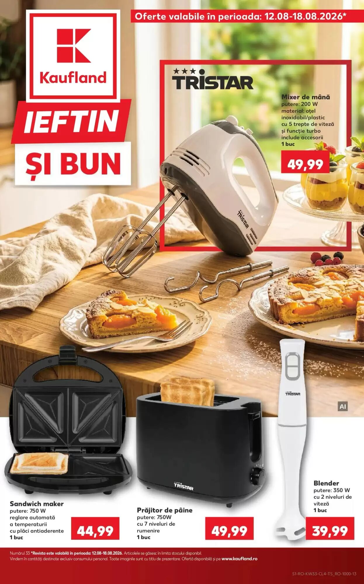 Catalogul cu oferte Kaufland valabil de la 12.08.2026 - Pagina 1.
