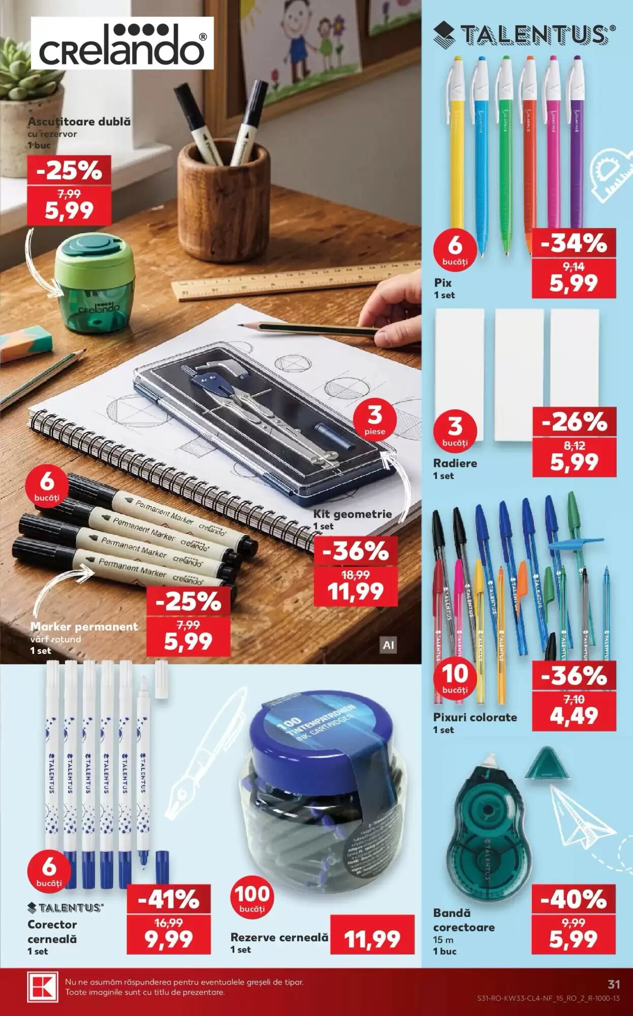 Catalogul cu oferte Kaufland valabil de la 12.08.2026 - Pagina 31.